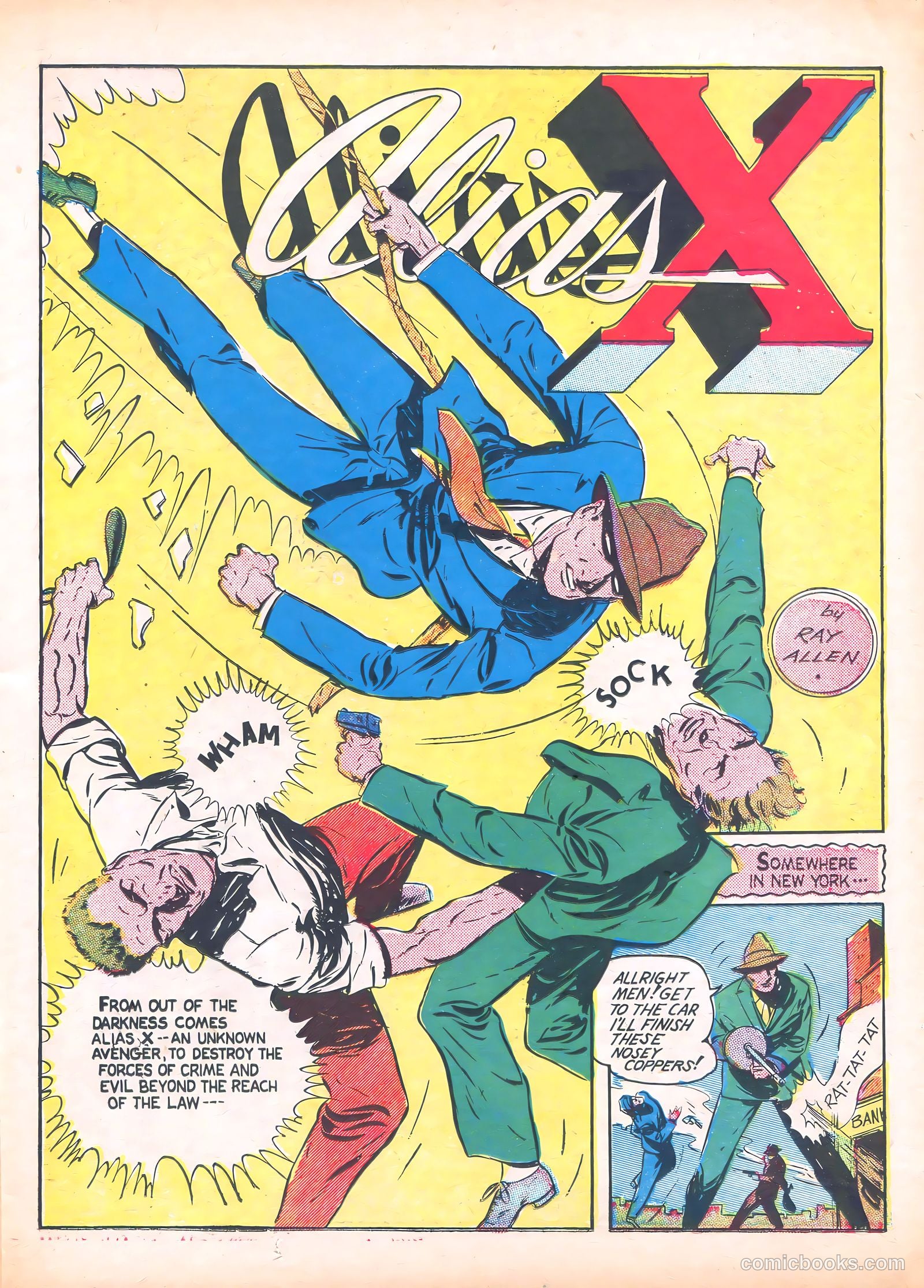 Captain Fearless Comics #6 (1944) — page 11 of 36