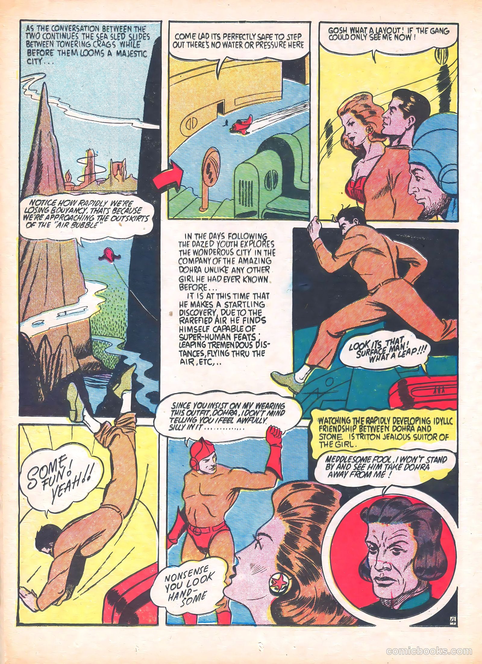 Captain Fearless Comics #6 (1944) — page 20 of 36