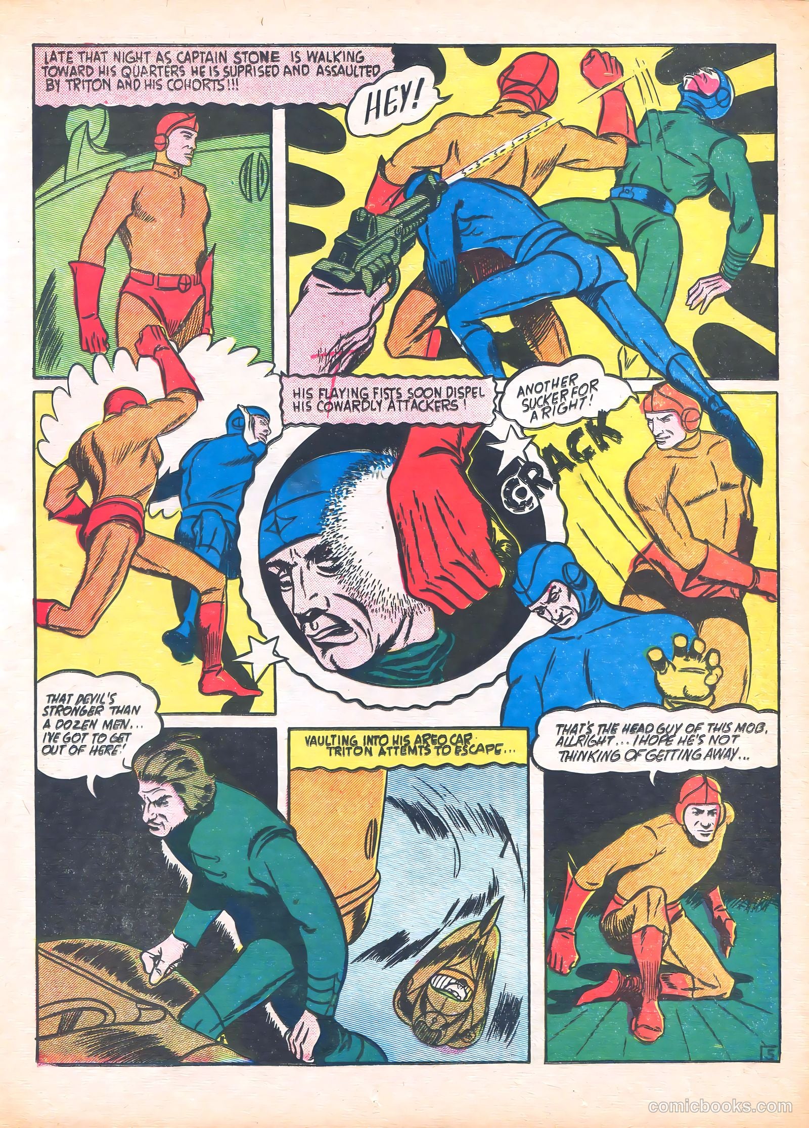Captain Fearless Comics #6 (1944) — page 21 of 36