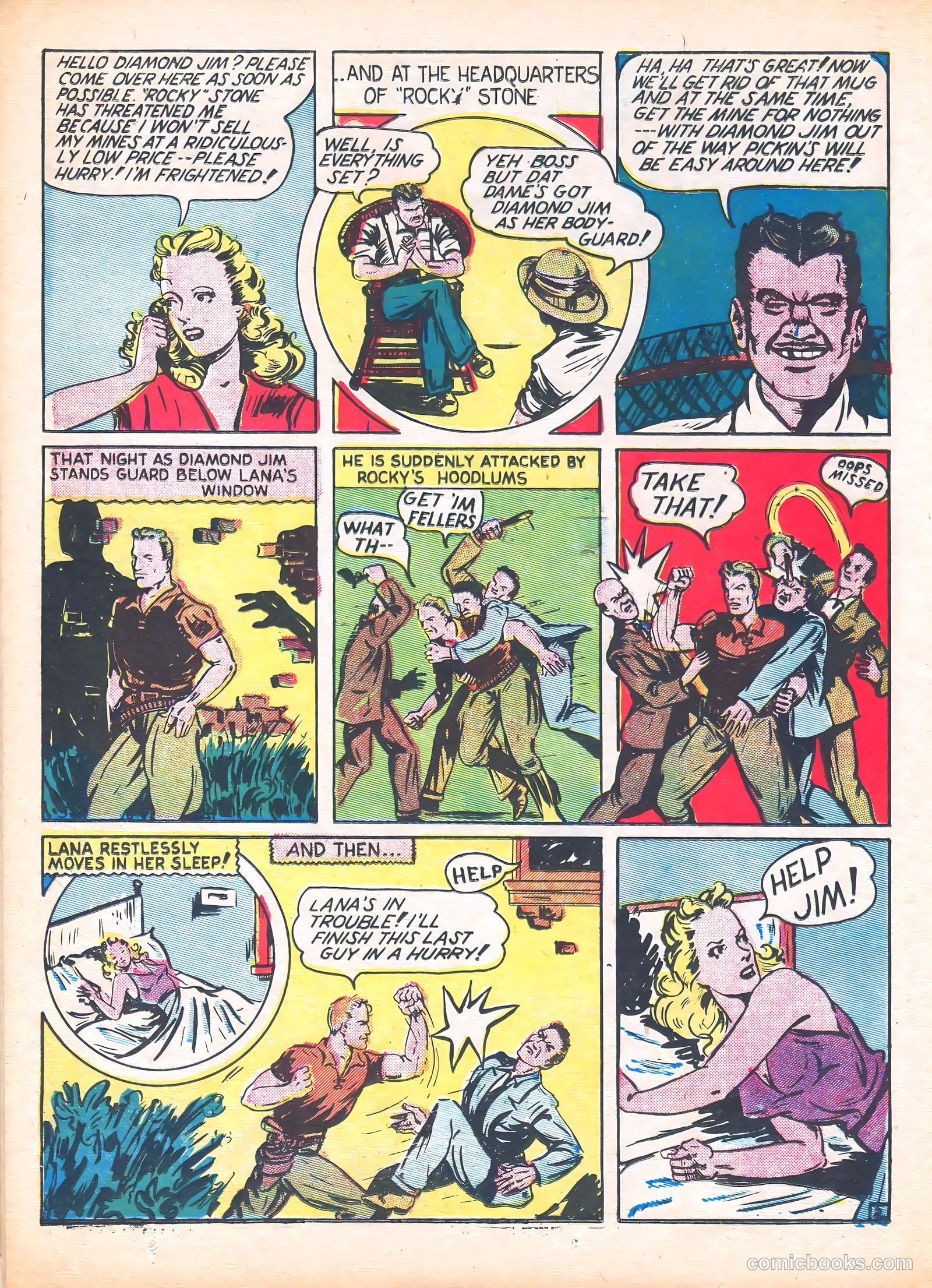 Captain Fearless Comics #6 (1944) — page 24 of 36