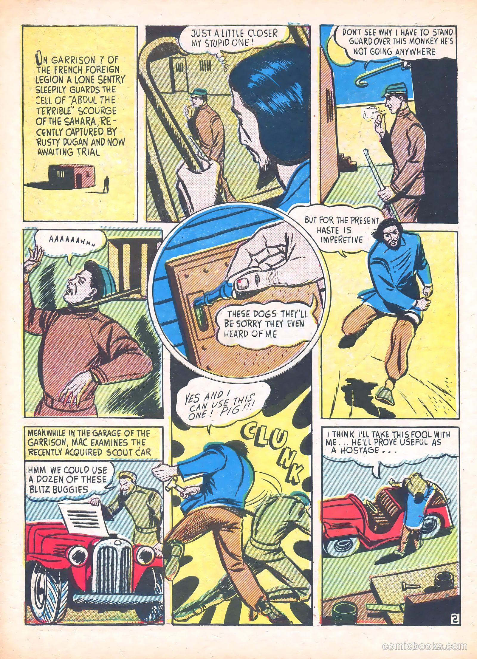 Captain Fearless Comics #6 (1944) — page 30 of 36