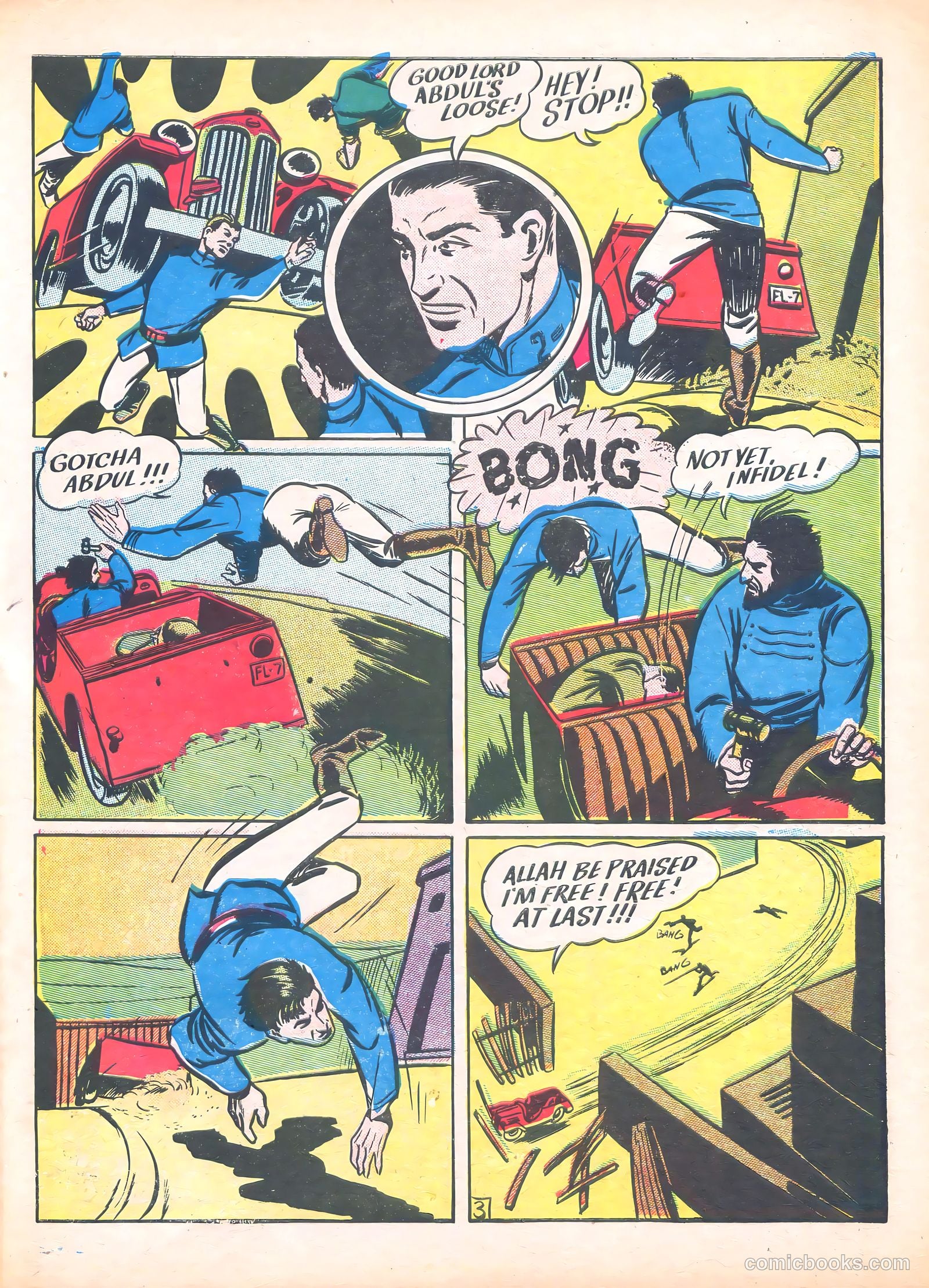 Captain Fearless Comics #6 (1944) — page 31 of 36