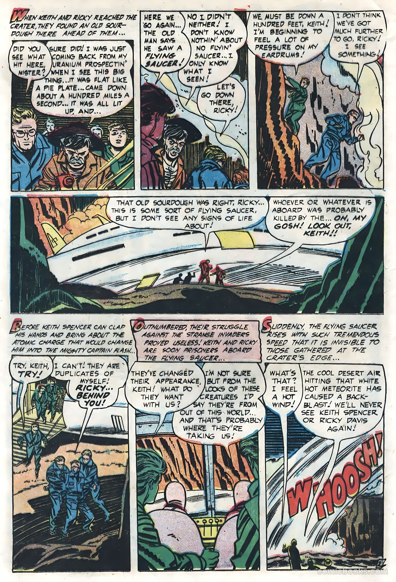 Captain Flash #4 (1955, Sterling) — page 12 of 36