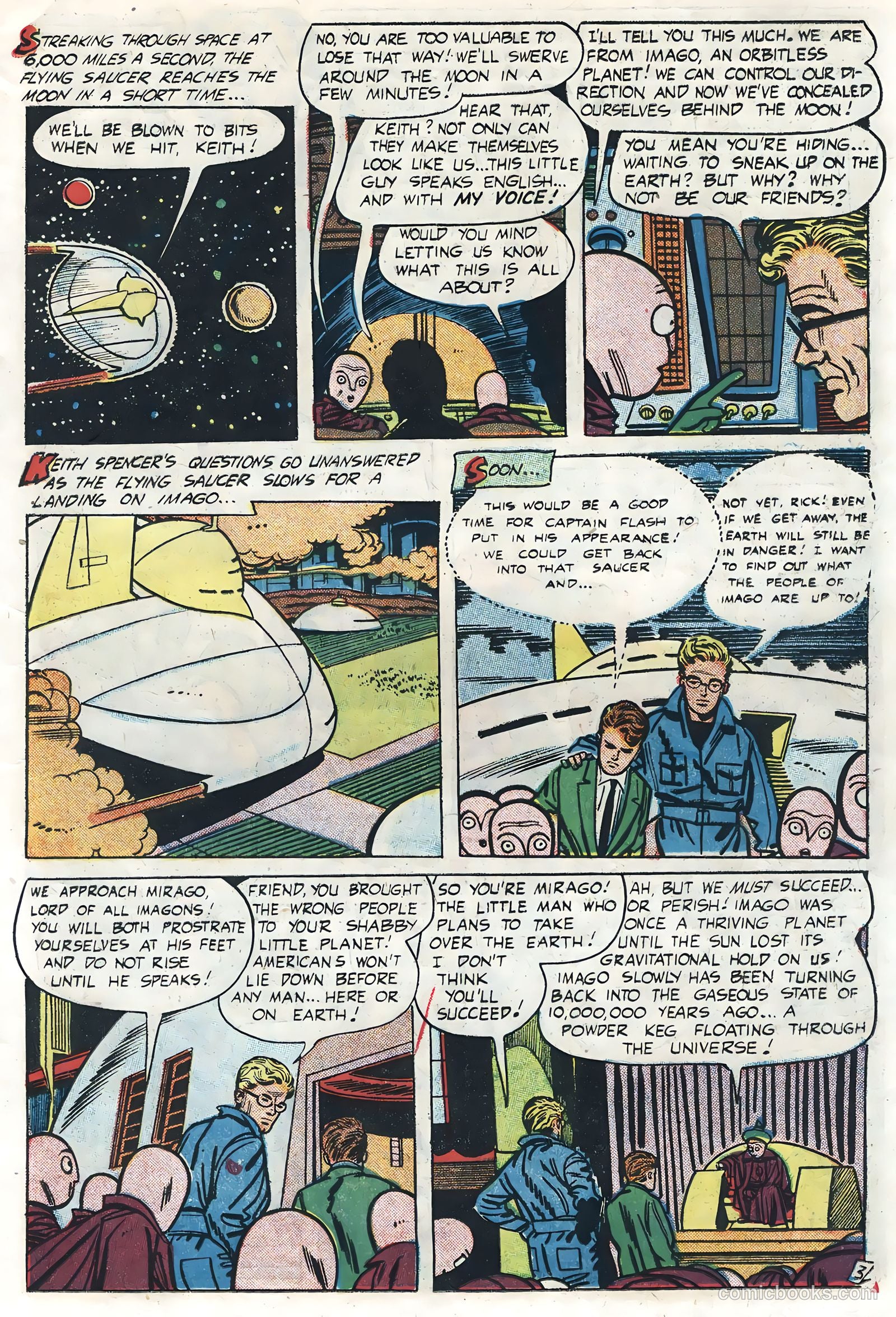 Captain Flash #4 (1955, Sterling) — page 13 of 36