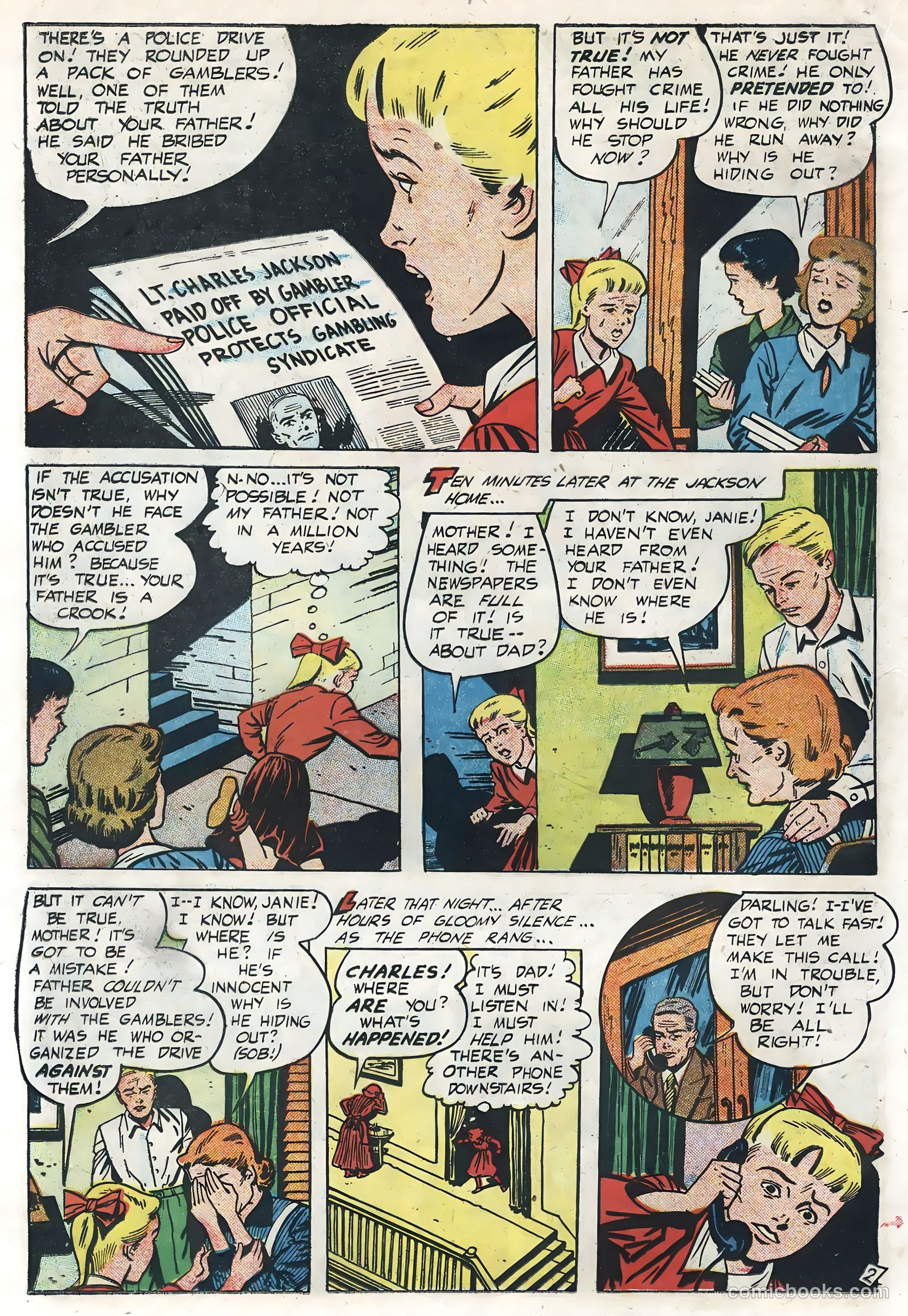Captain Flash #4 (1955, Sterling) — page 18 of 36