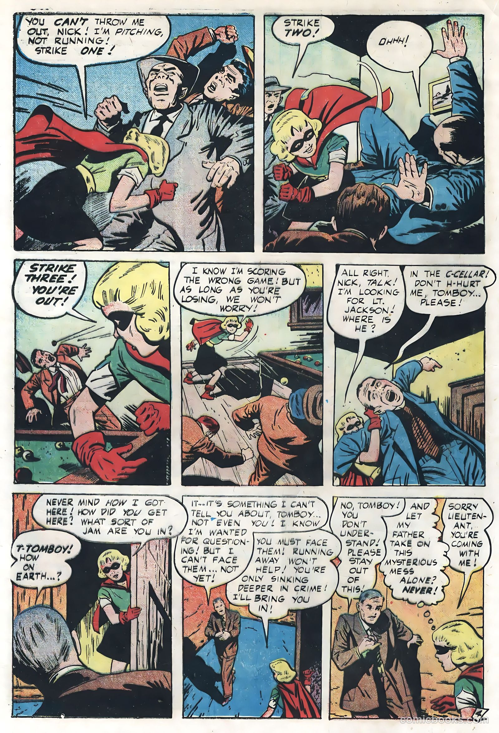 Captain Flash #4 (1955, Sterling) — page 20 of 36