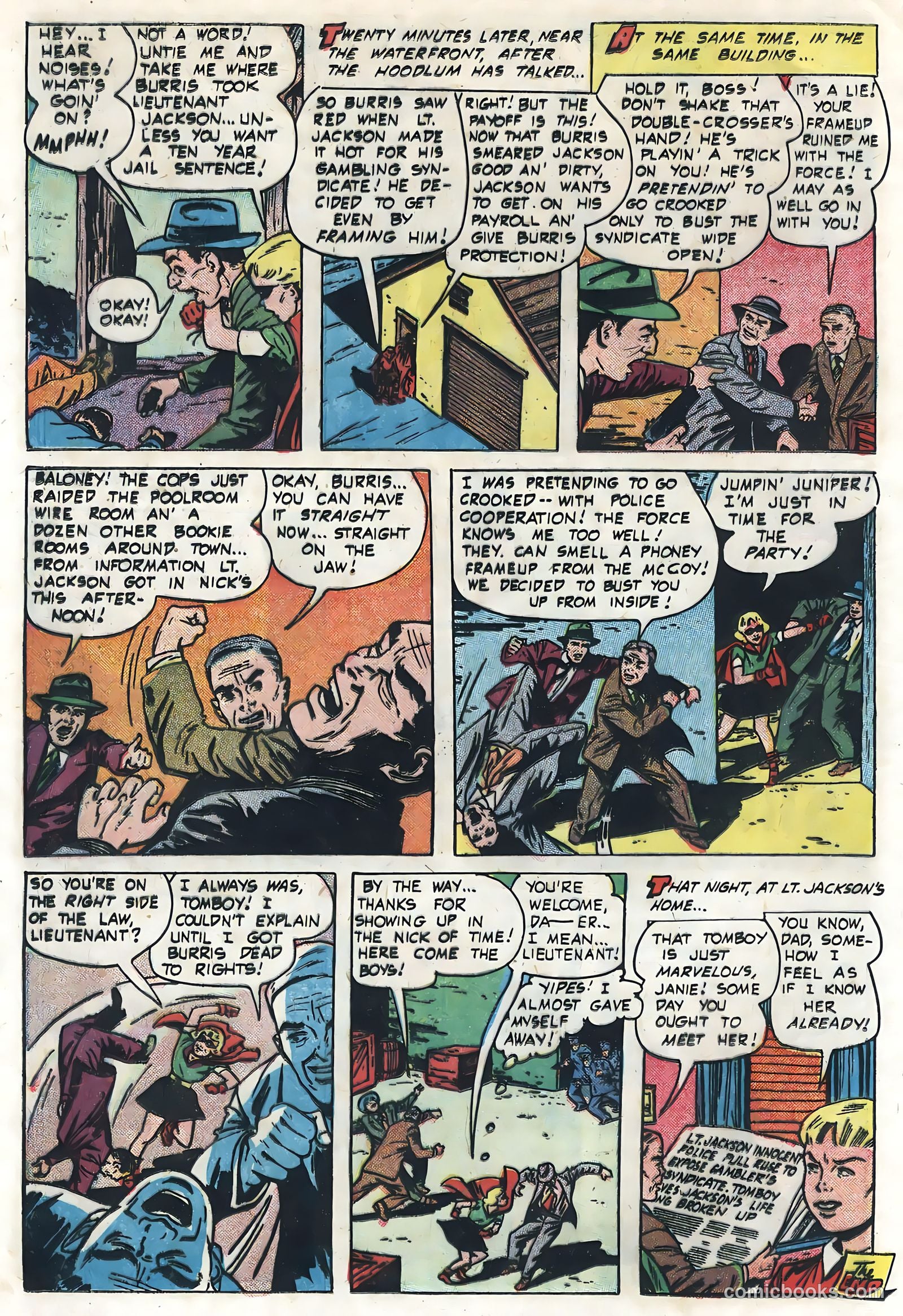 Captain Flash #4 (1955, Sterling) — page 22 of 36