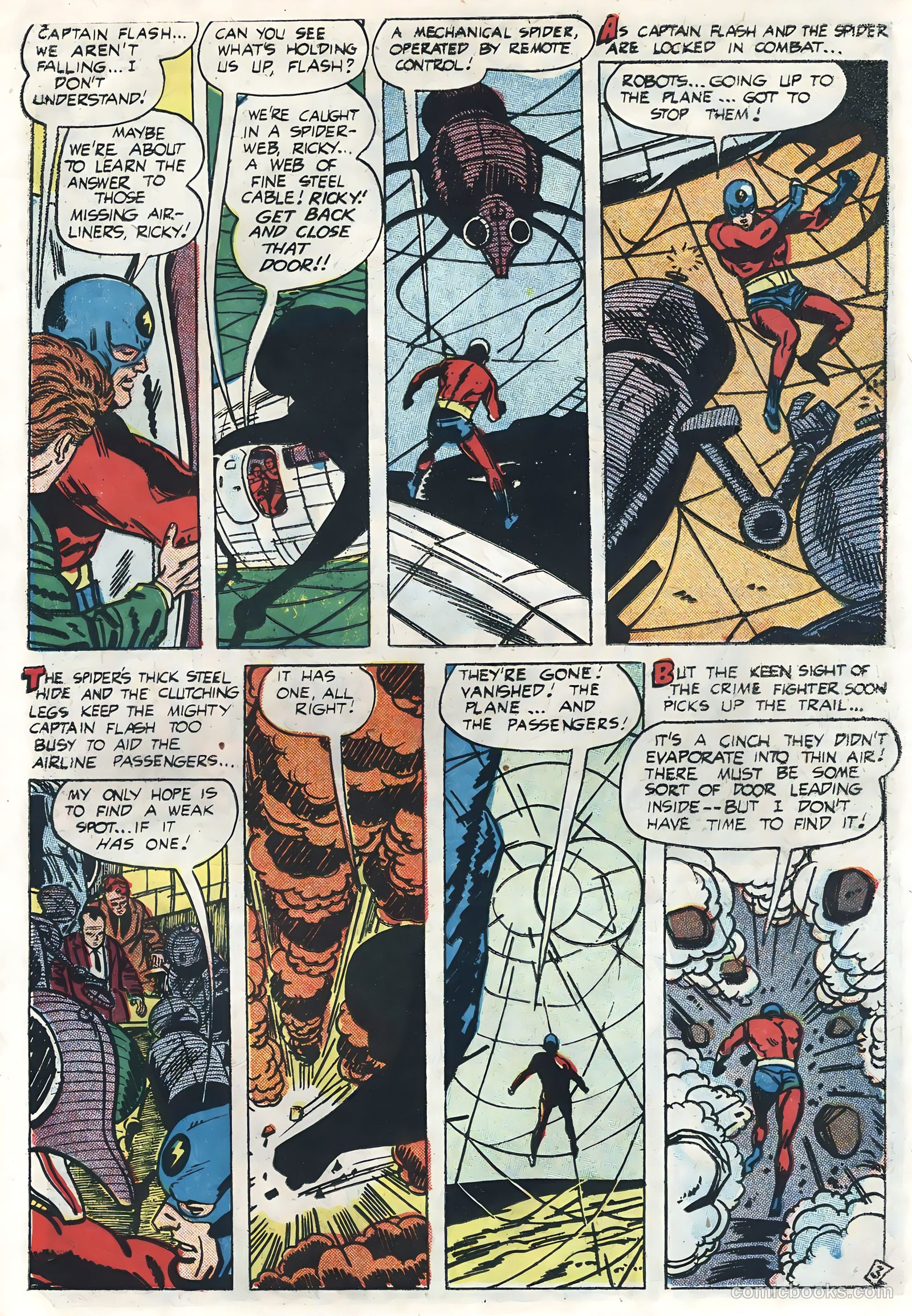 Captain Flash #4 (1955, Sterling) — page 29 of 36