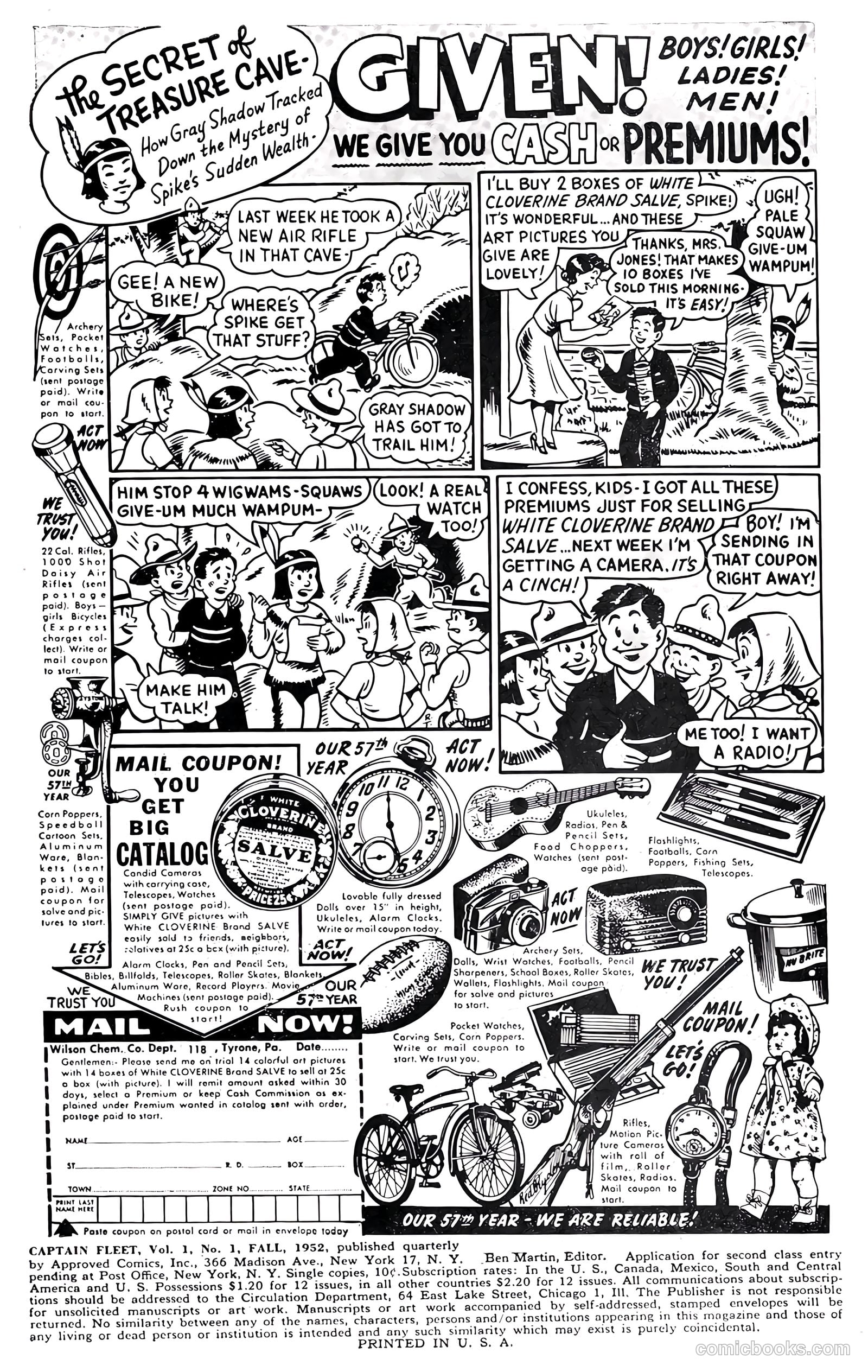 Captain Fleet #1 (1952) — page 2