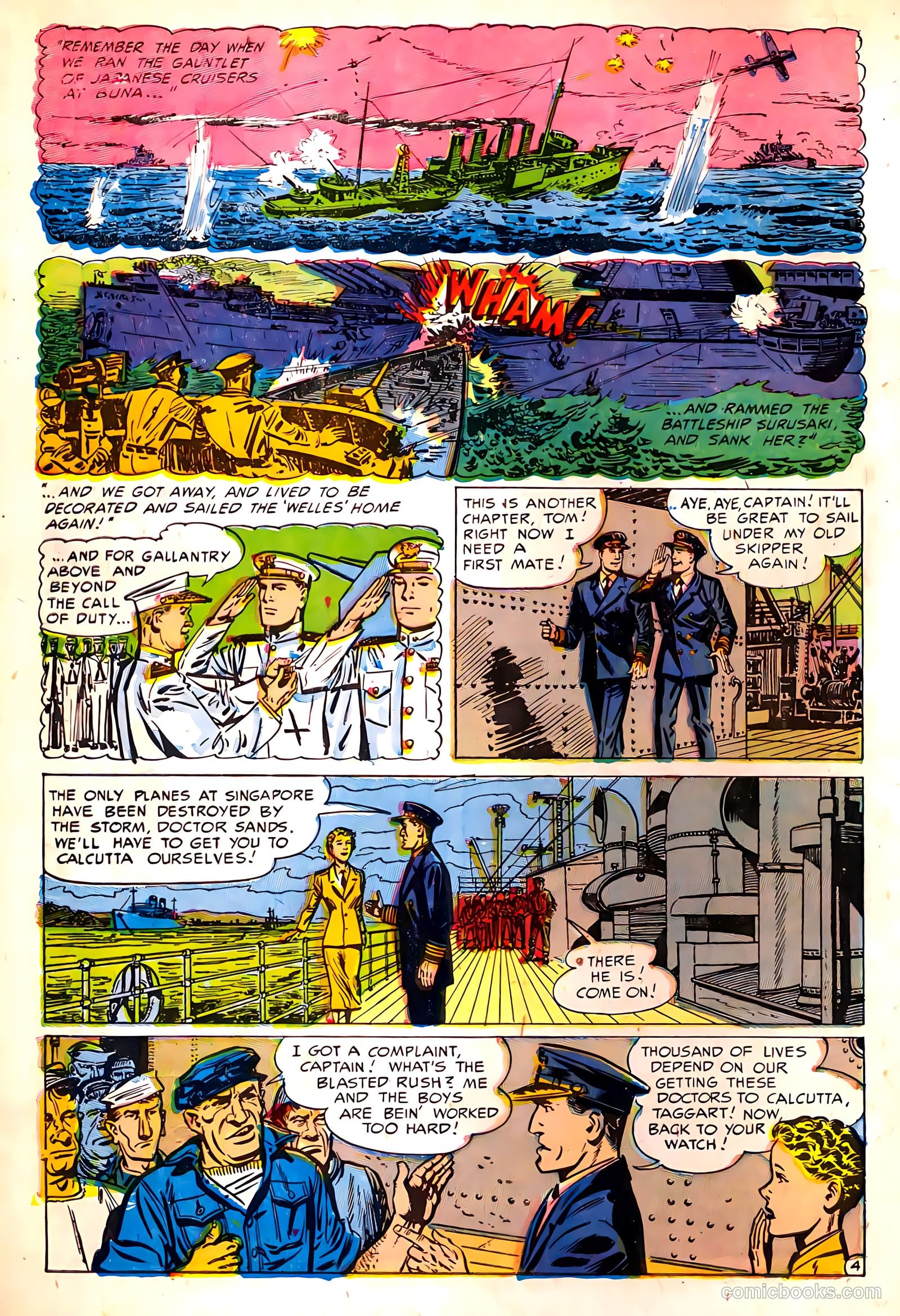 Captain Fleet #1 (1952) — page 6
