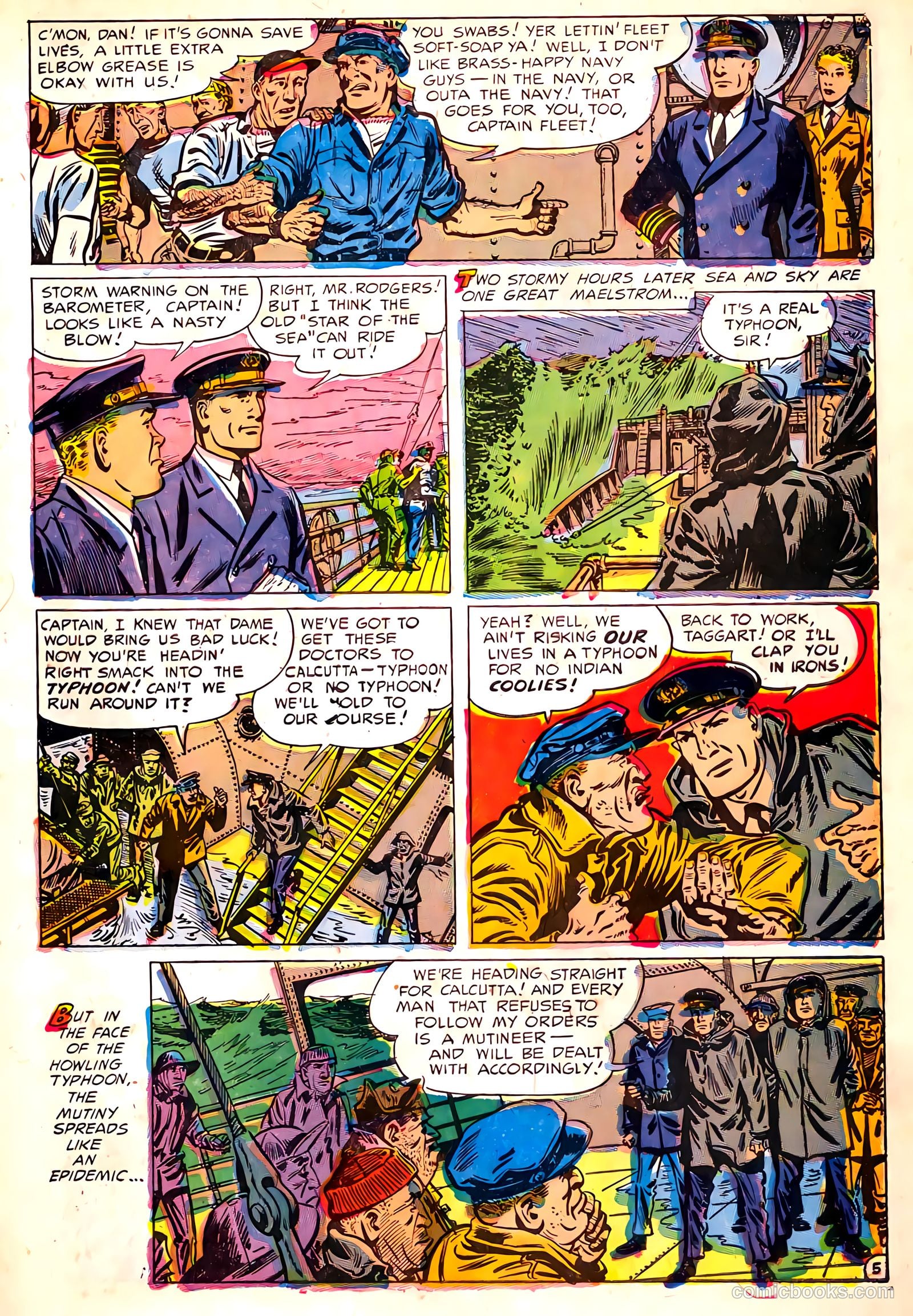 Captain Fleet #1 (1952) — page 7