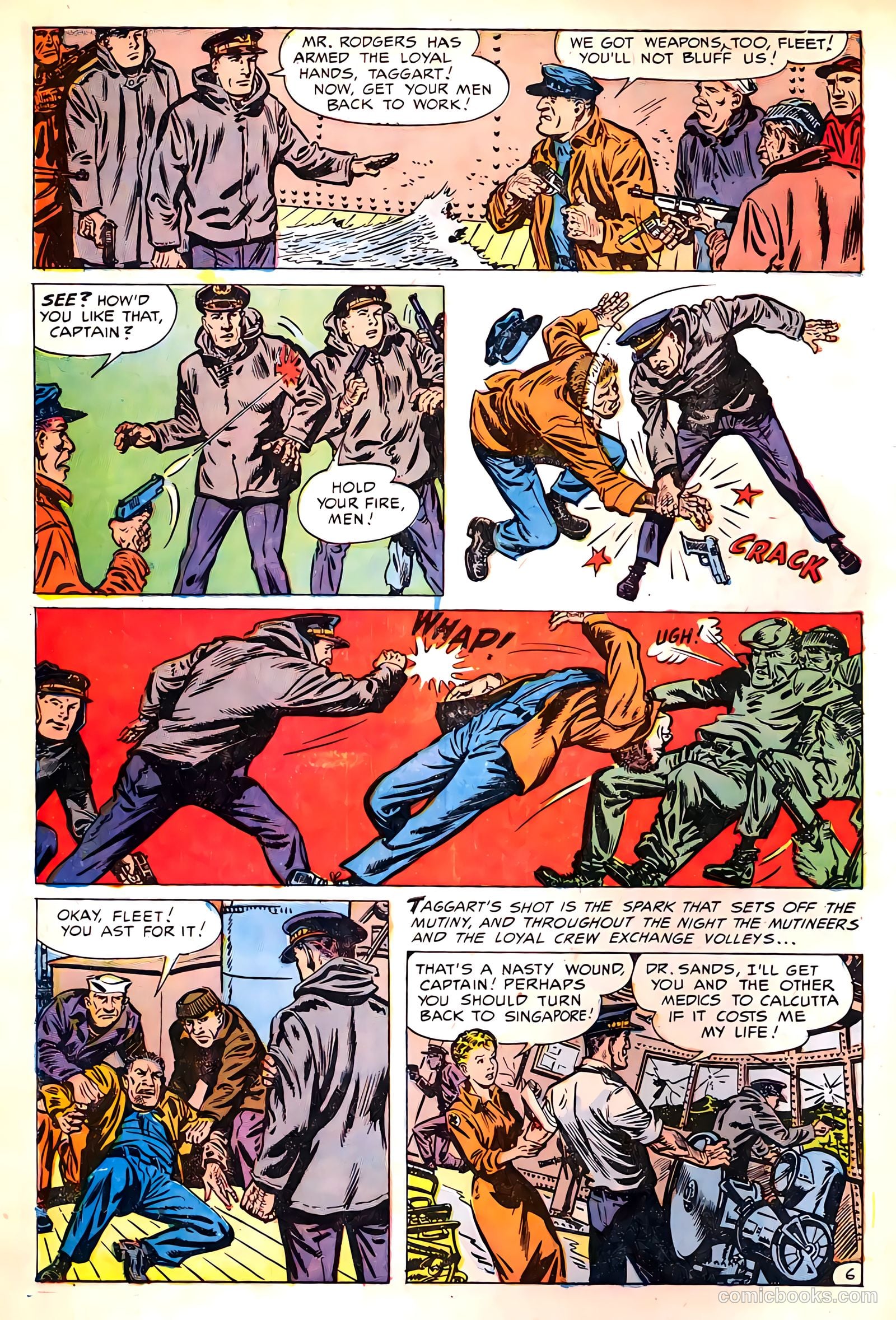 Captain Fleet #1 (1952) — page 8