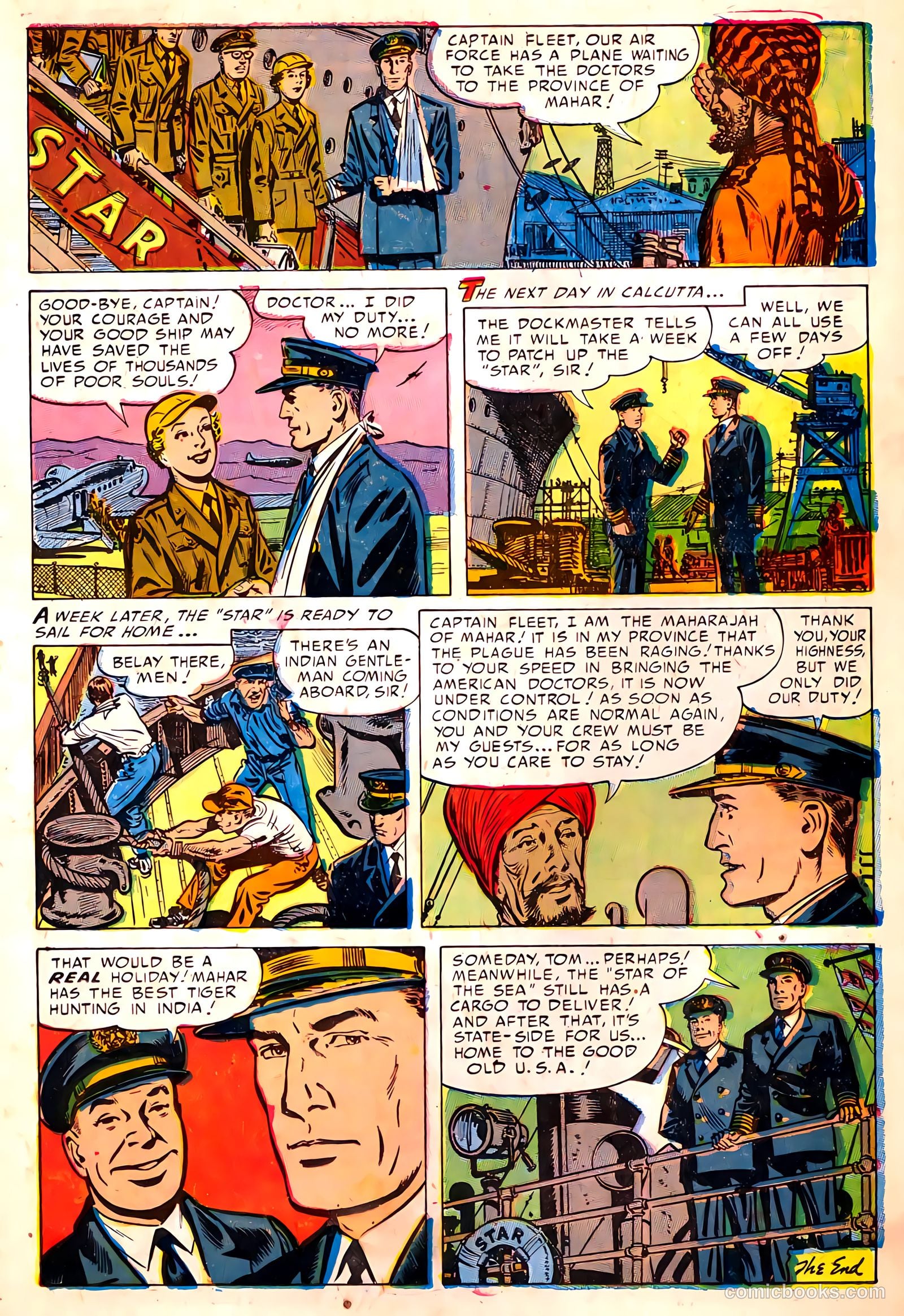 Captain Fleet #1 (1952) — page 11