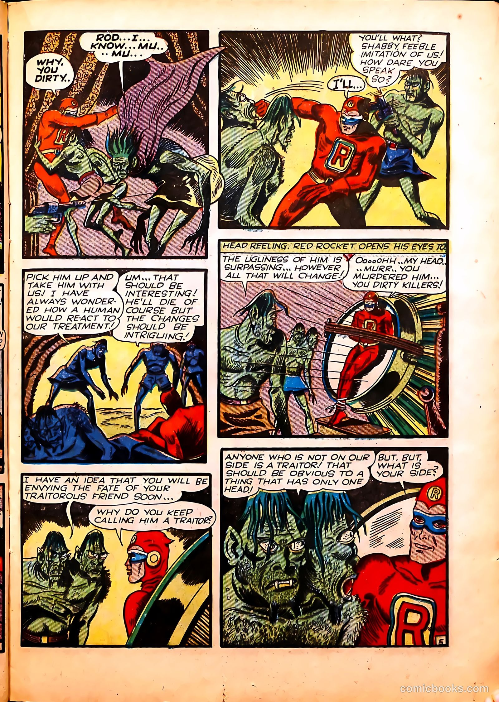 Captain Flight Comics #11 (1947) — page 17 of 52
