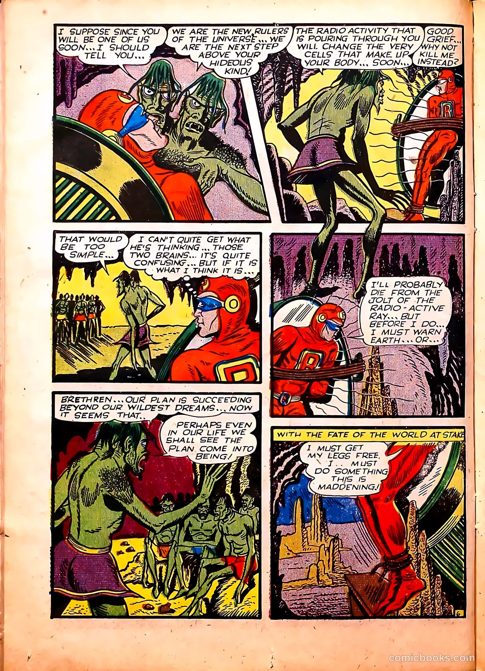 Captain Flight Comics #11 (1947) — page 18 of 52
