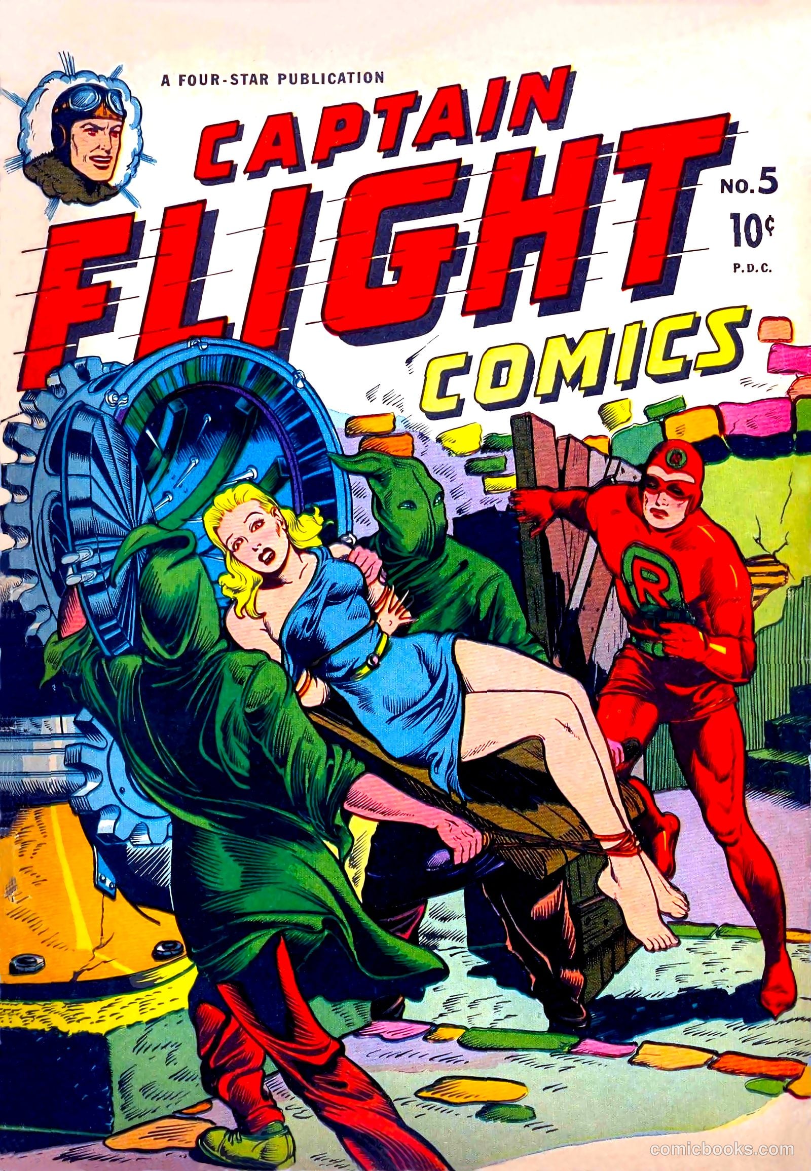 Captain Flight Comics #5 (1944) — page 2 of 51