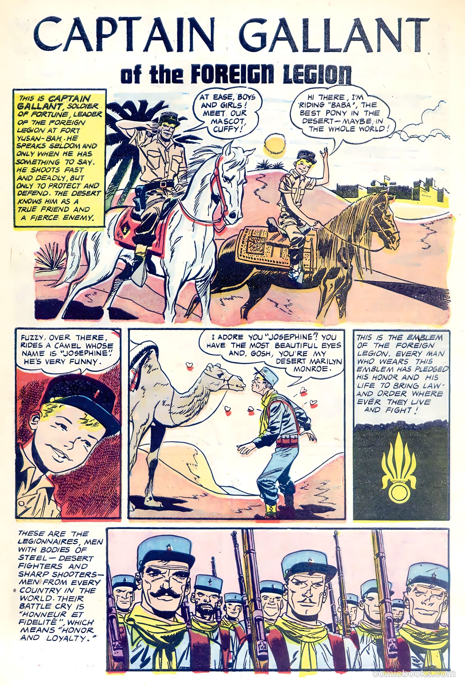 Captain Gallant #1 (1955, L. Miller & Son) — page 3 of 36