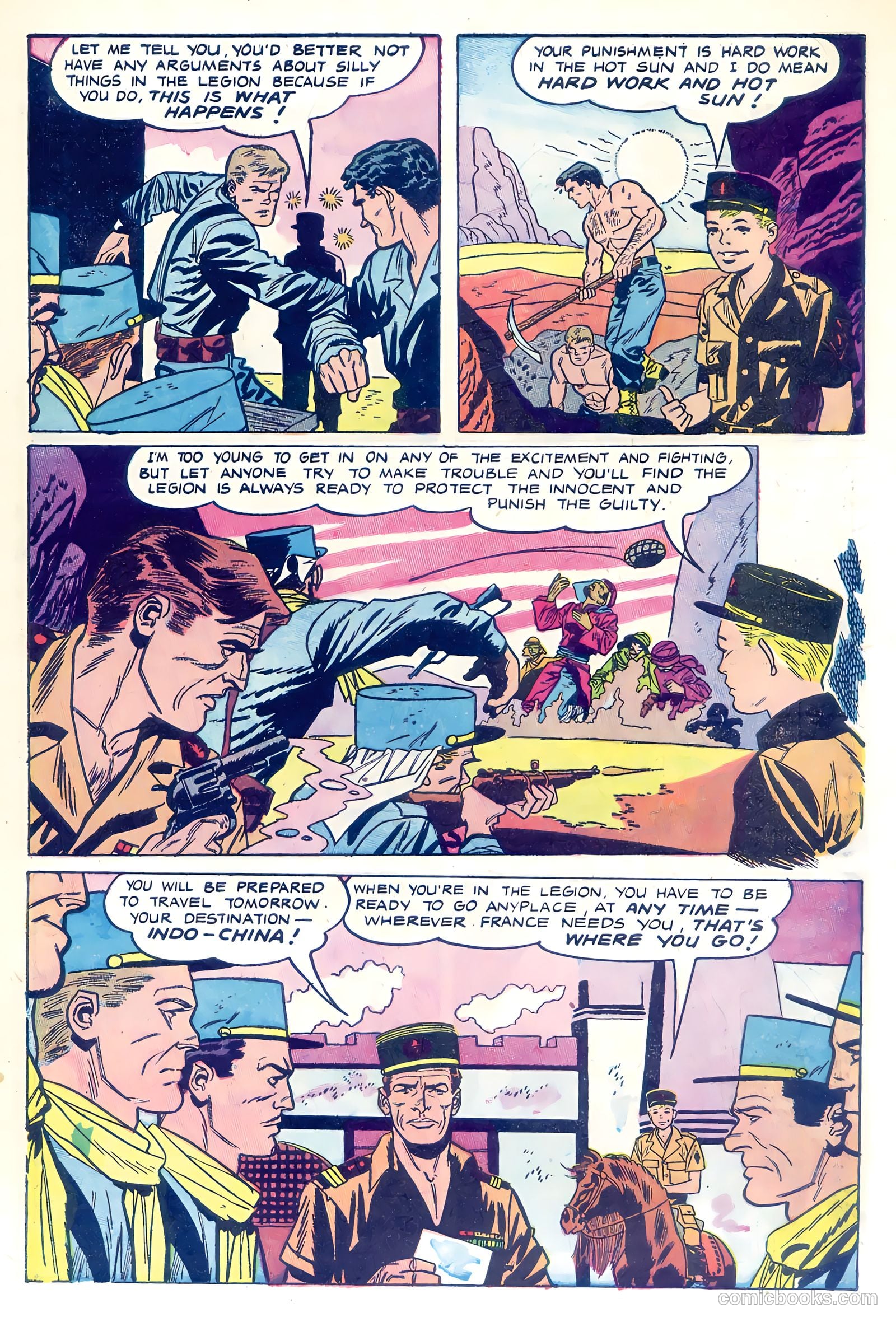 Captain Gallant #1 (1955, L. Miller & Son) — page 7 of 36