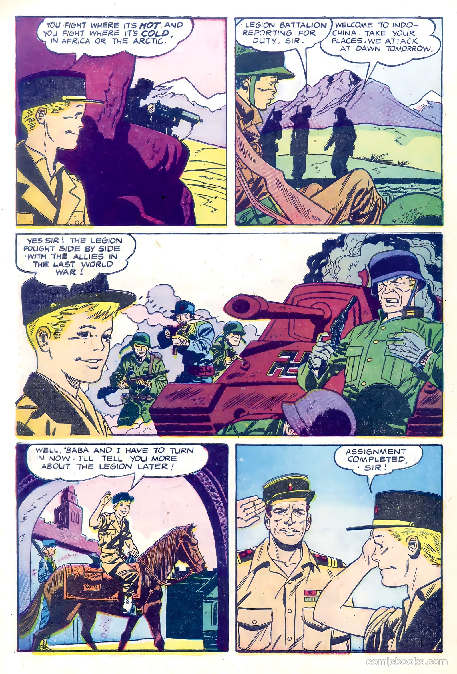 Captain Gallant #1 (1955, L. Miller & Son) — page 8 of 36
