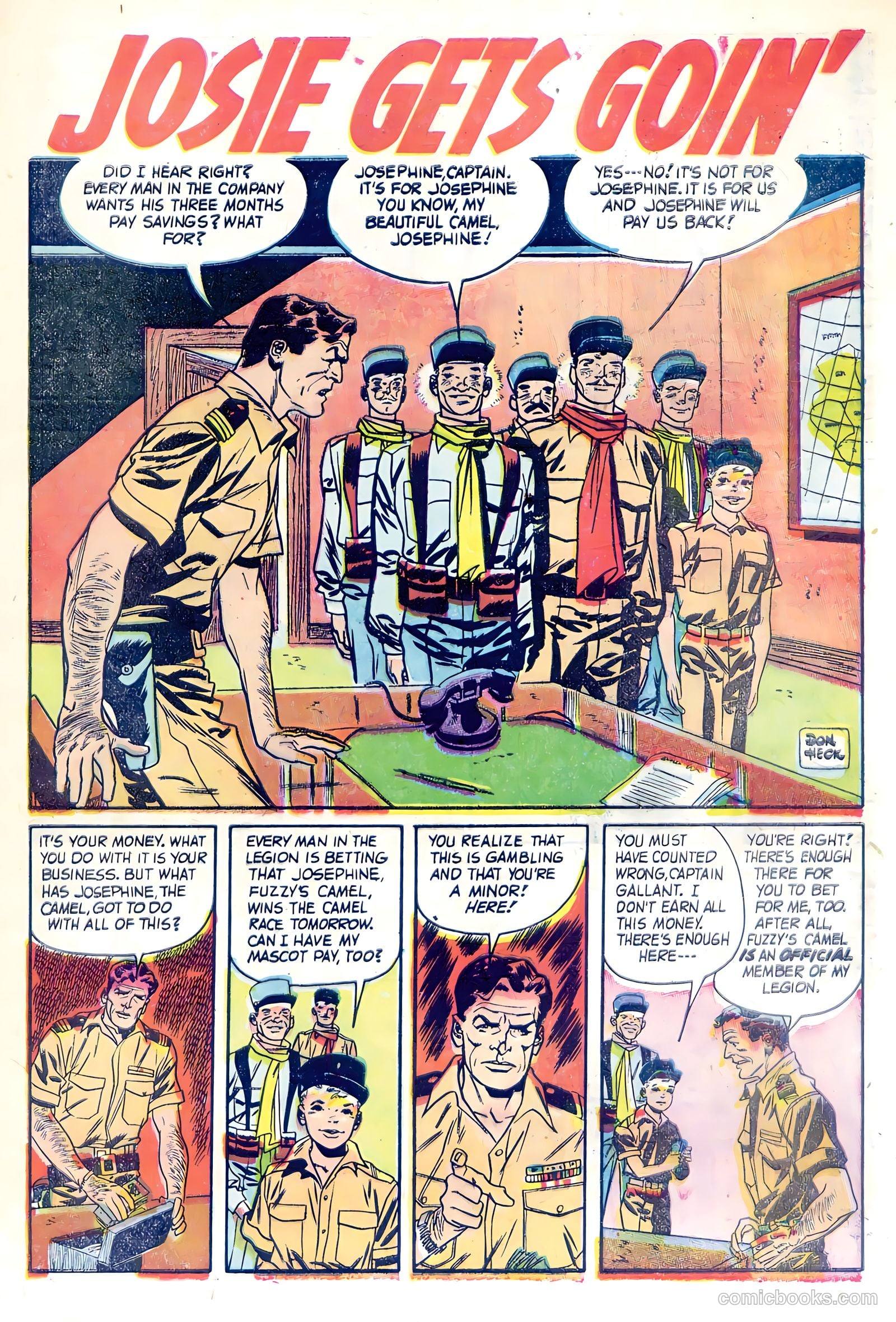 Captain Gallant #1 (1955, L. Miller & Son) — page 9 of 36