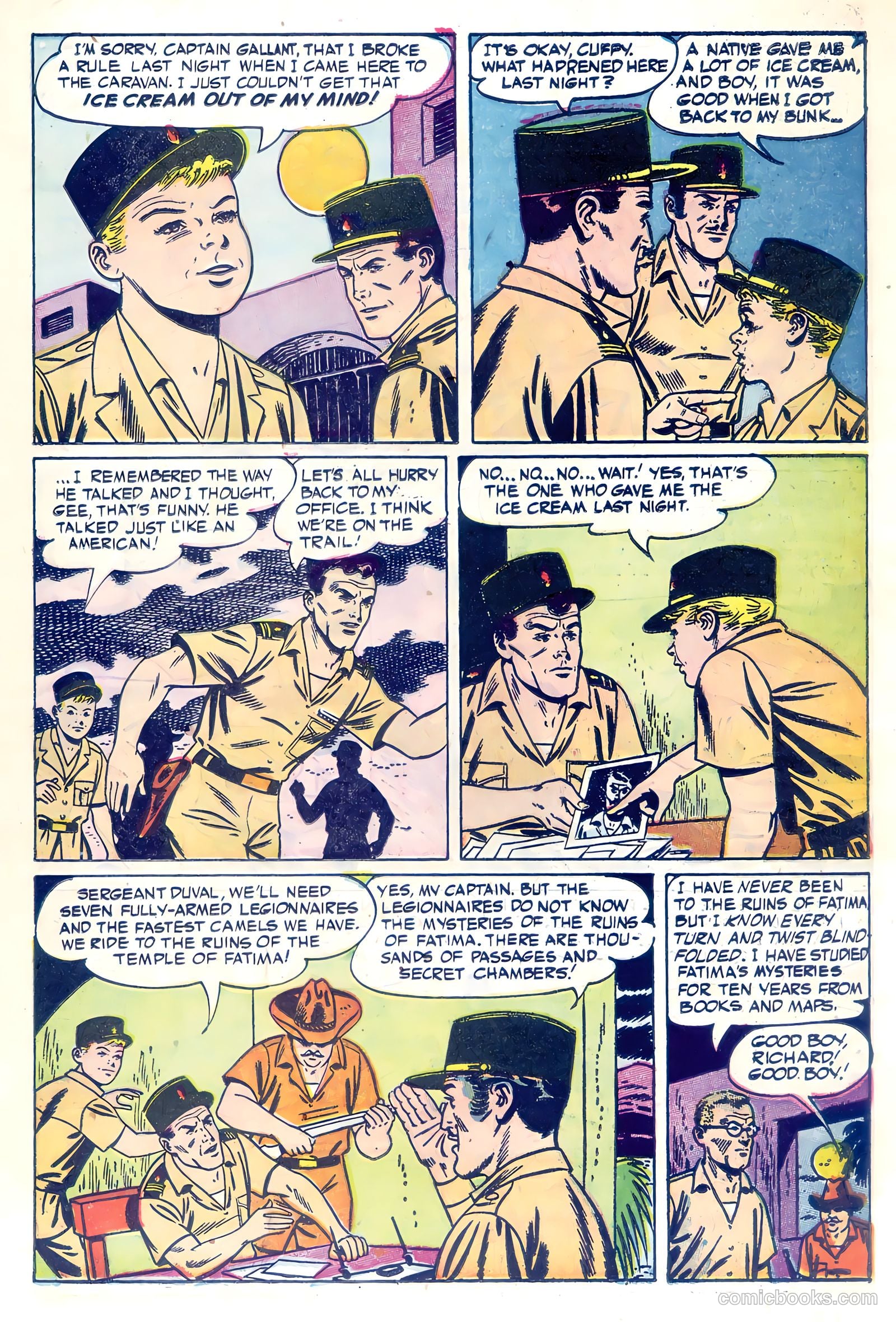 Captain Gallant #1 (1955, L. Miller & Son) — page 19 of 36