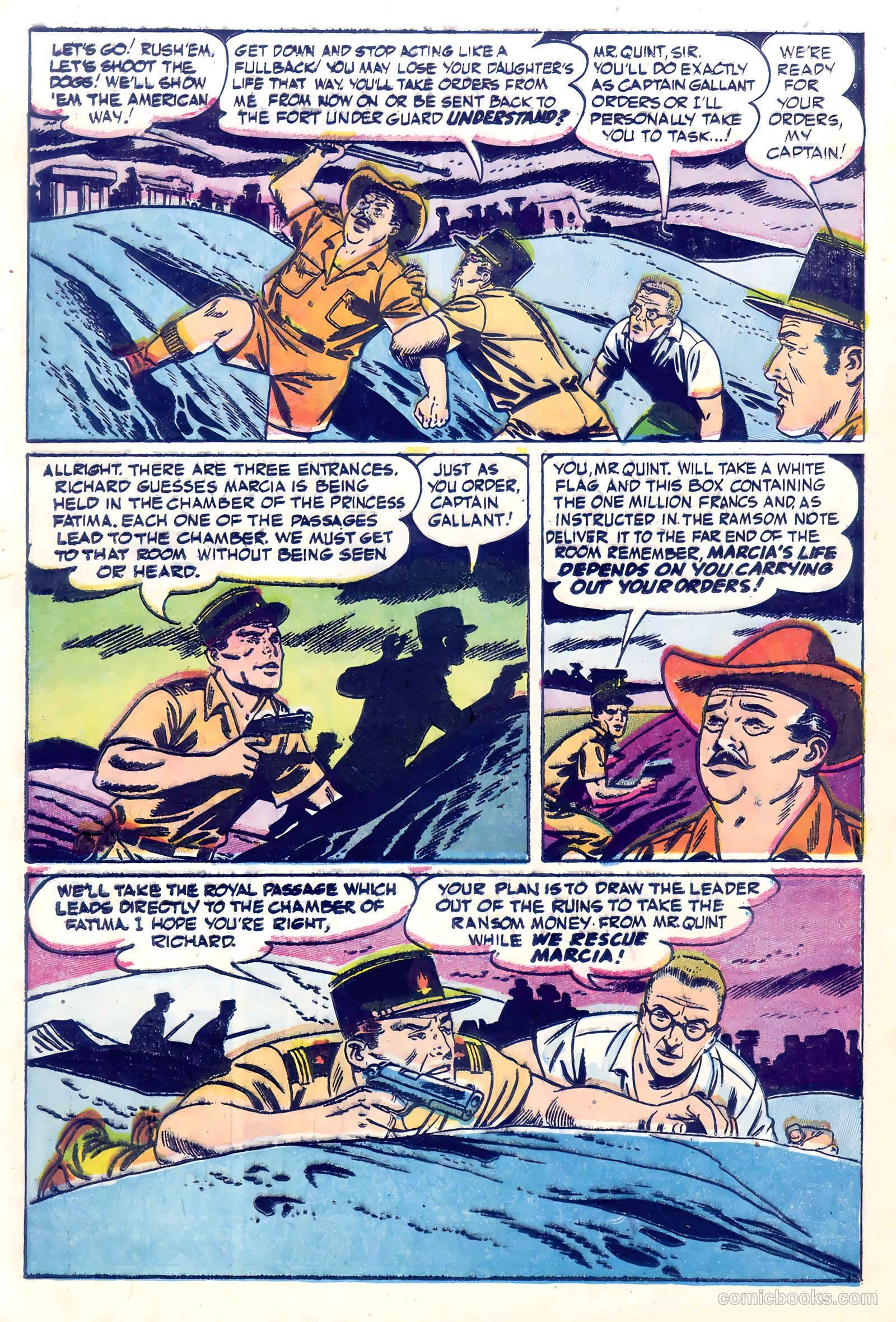 Captain Gallant #1 (1955, L. Miller & Son) — page 20 of 36