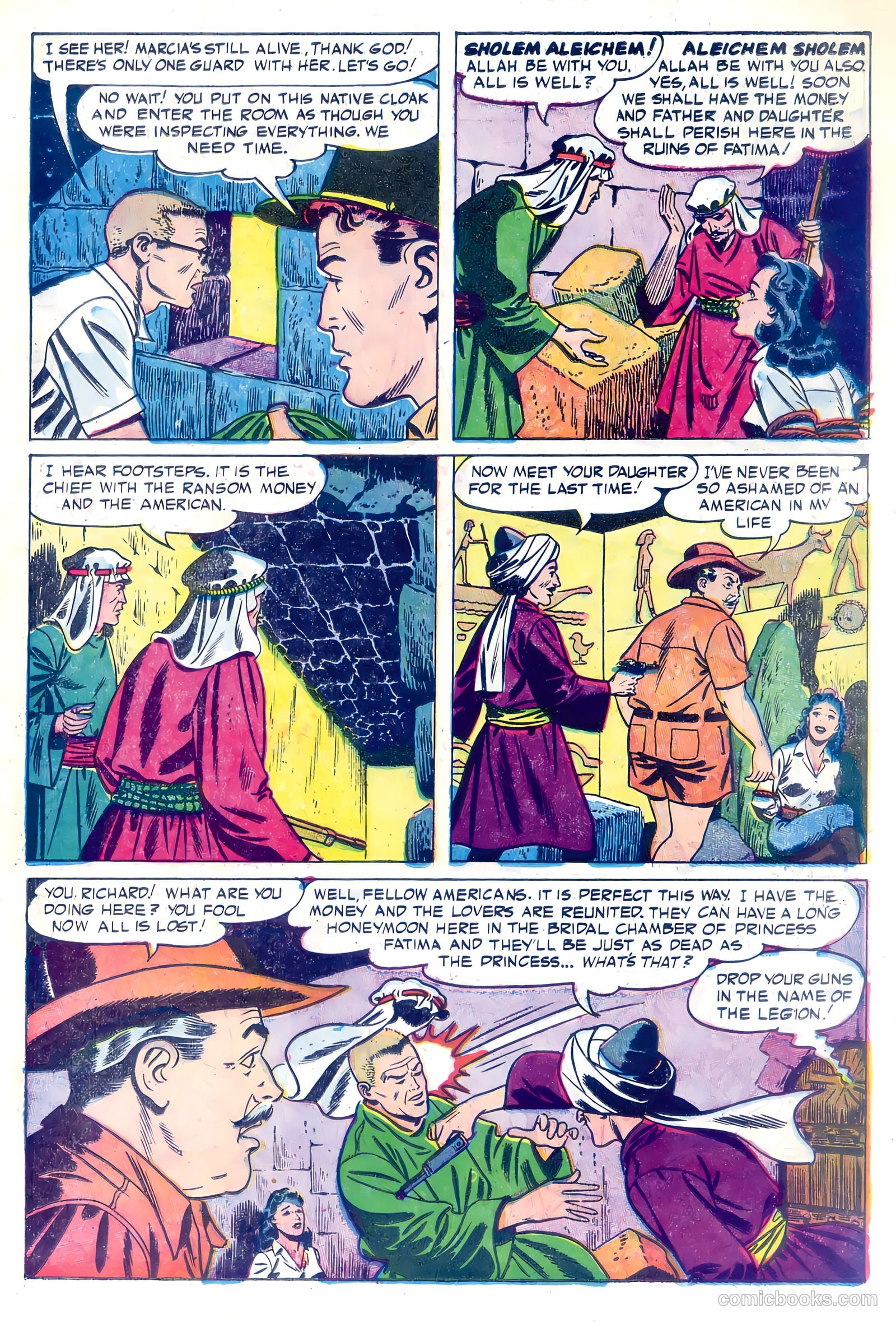 Captain Gallant #1 (1955, L. Miller & Son) — page 21 of 36
