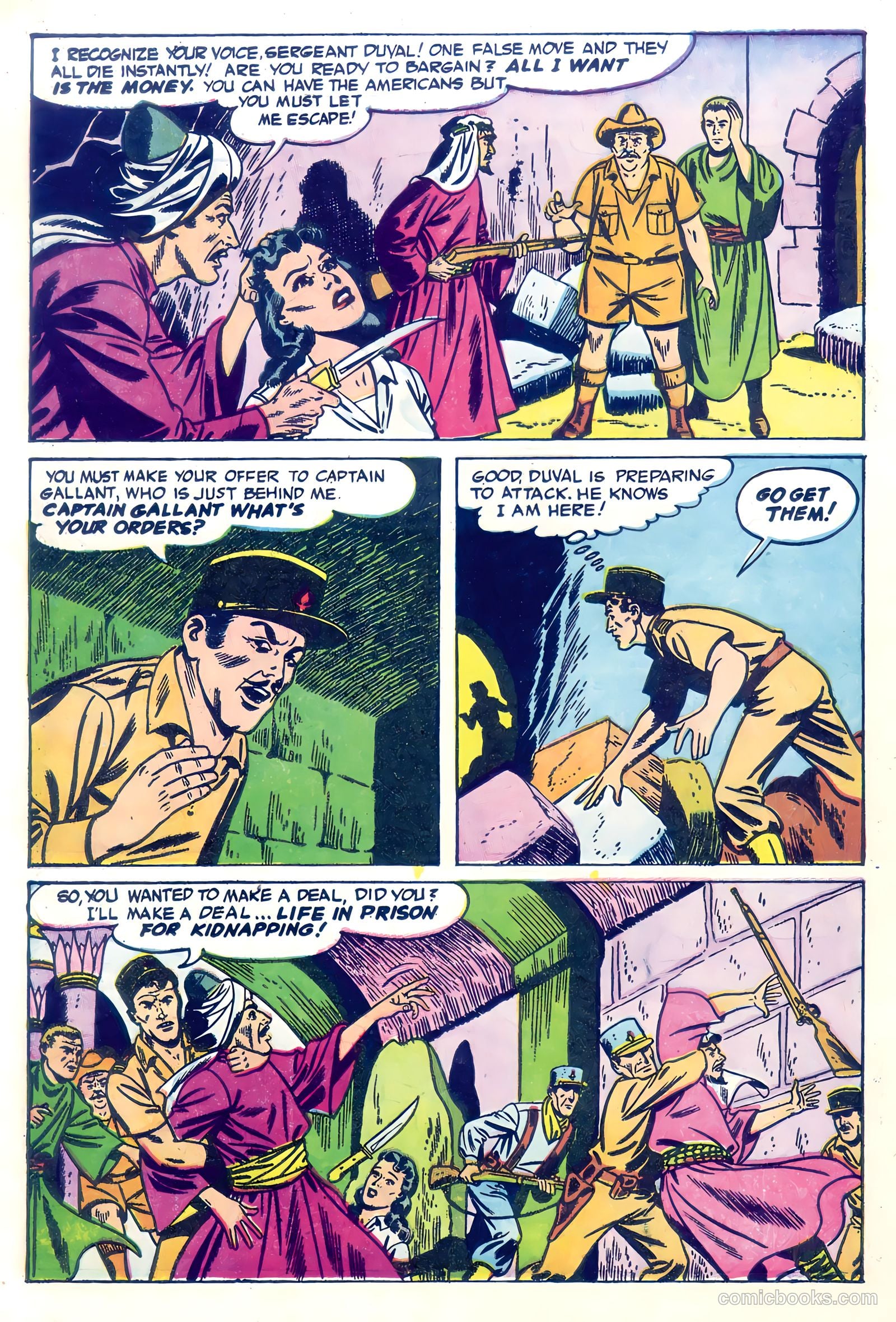 Captain Gallant #1 (1955, L. Miller & Son) — page 22 of 36