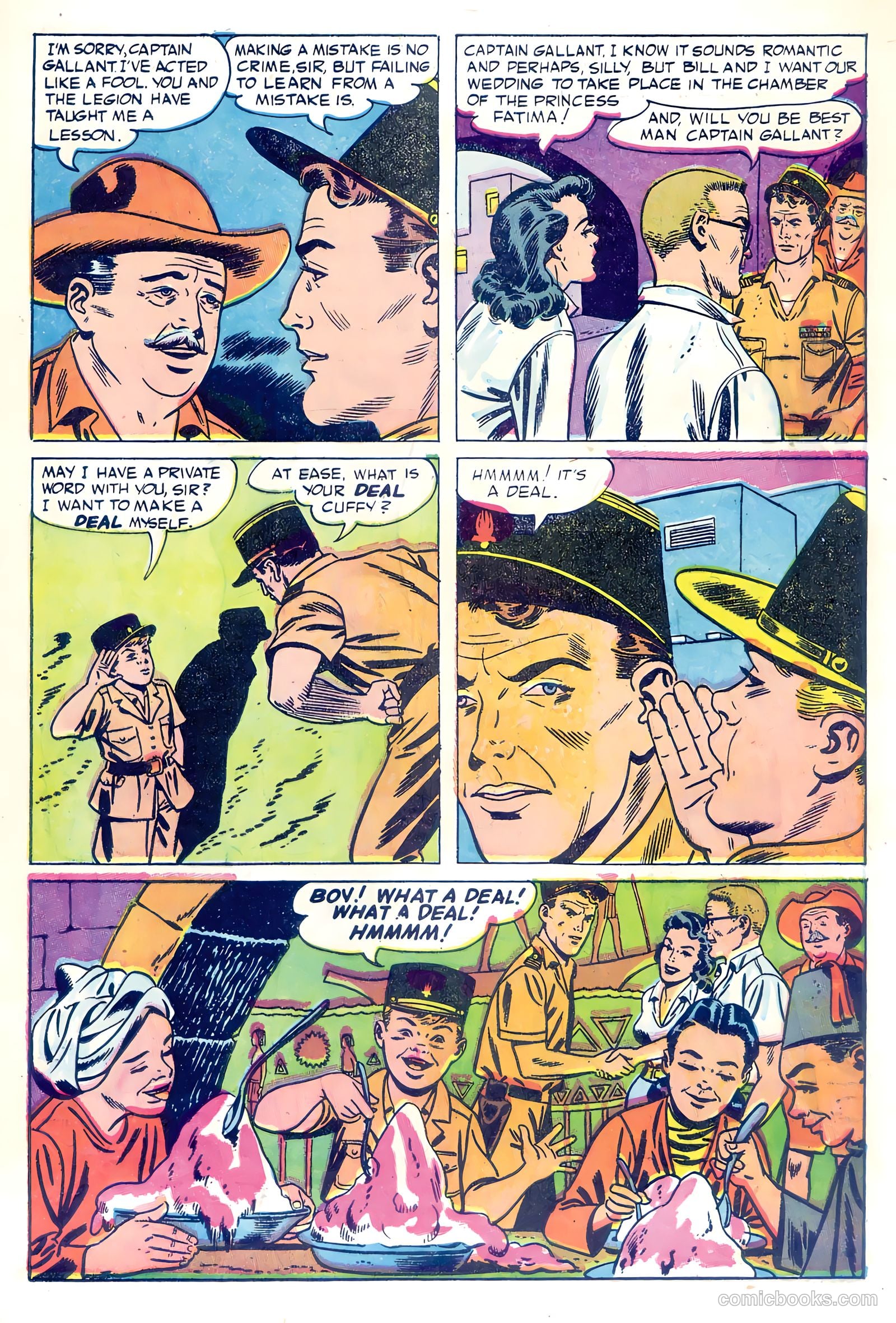 Captain Gallant #1 (1955, L. Miller & Son) — page 23 of 36