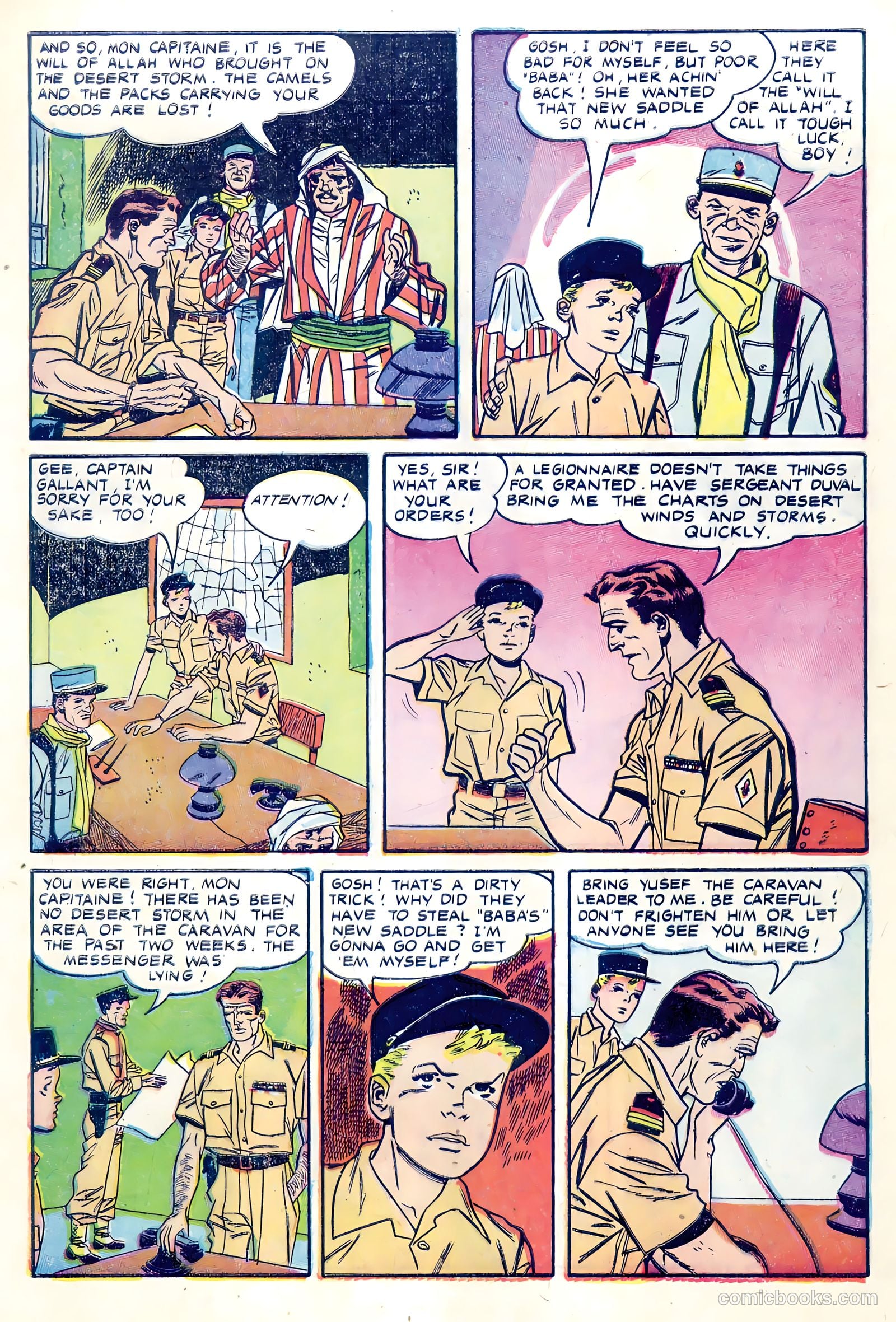 Captain Gallant #1 (1955, L. Miller & Son) — page 28 of 36