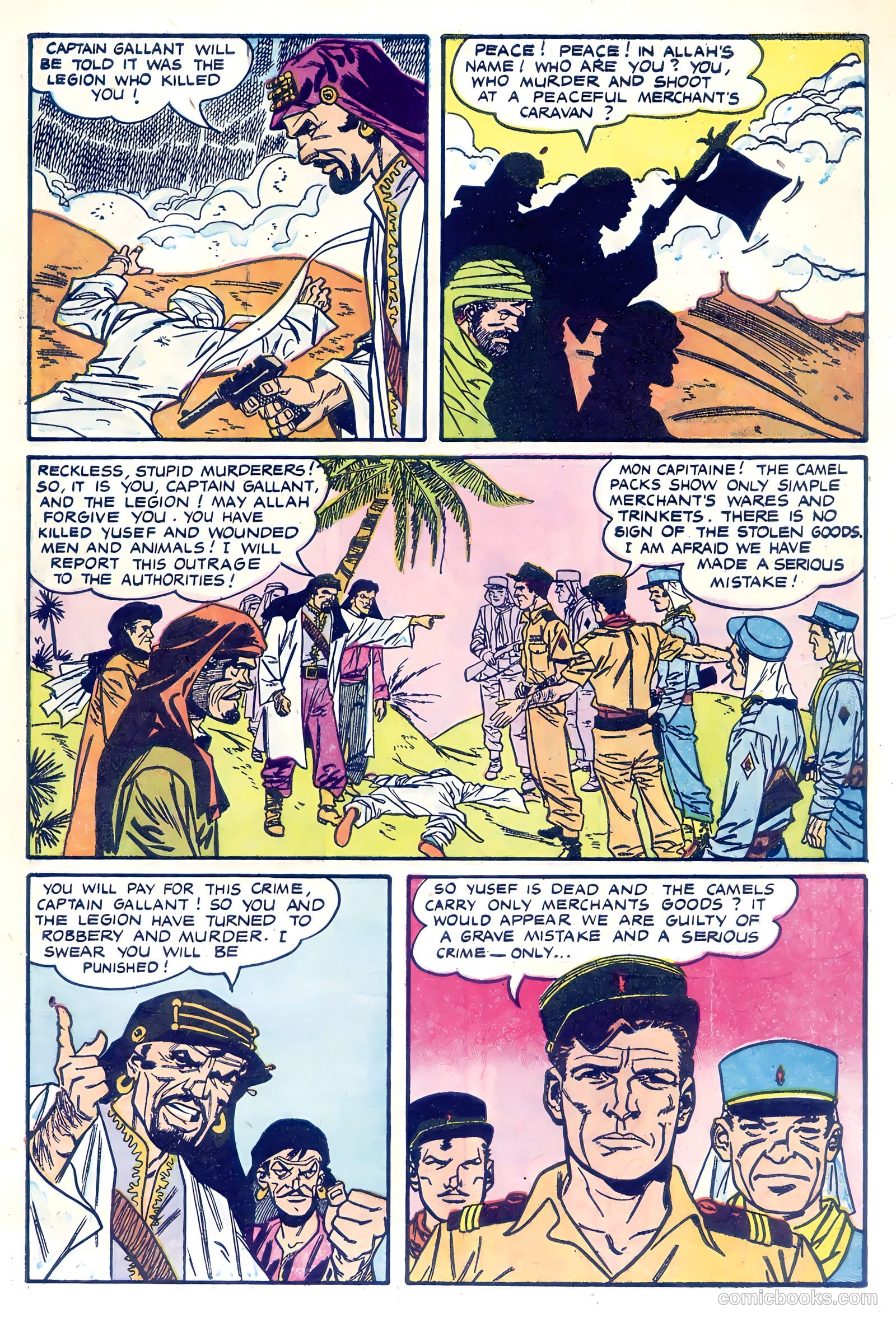 Captain Gallant #1 (1955, L. Miller & Son) — page 31 of 36