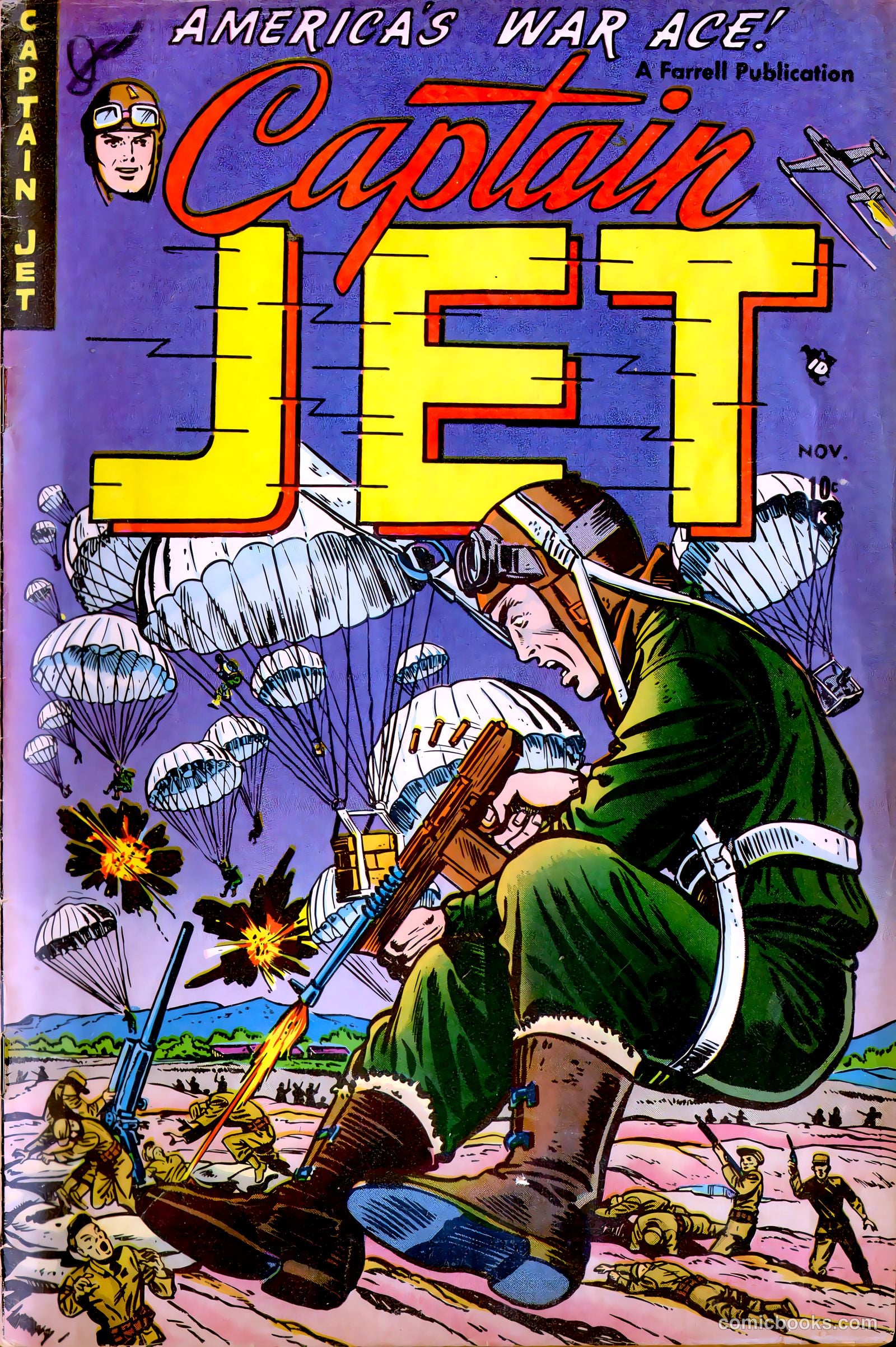 Captain Jet #4 cover
