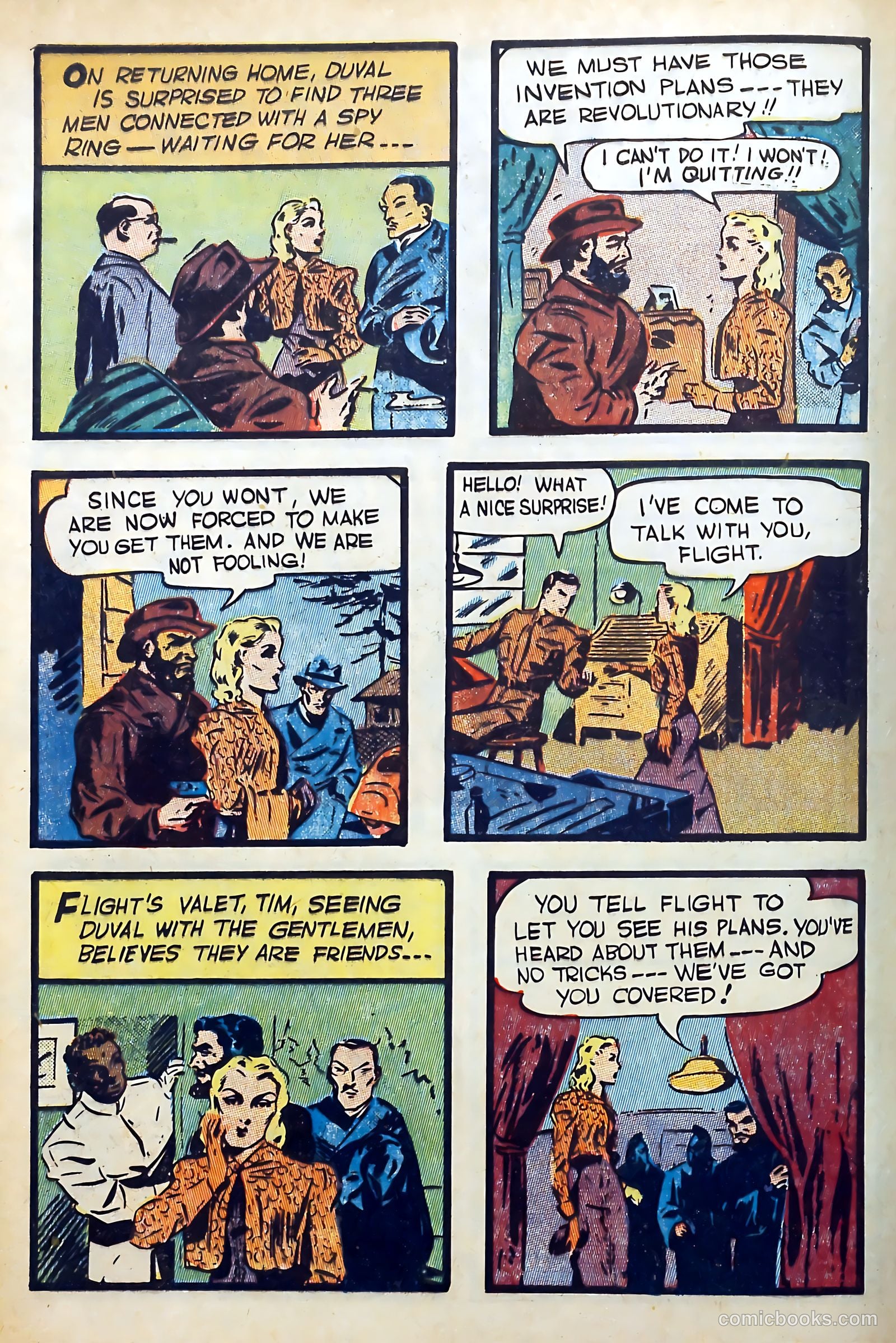 Captain Midnight #1 (1942) — page 4 of 60