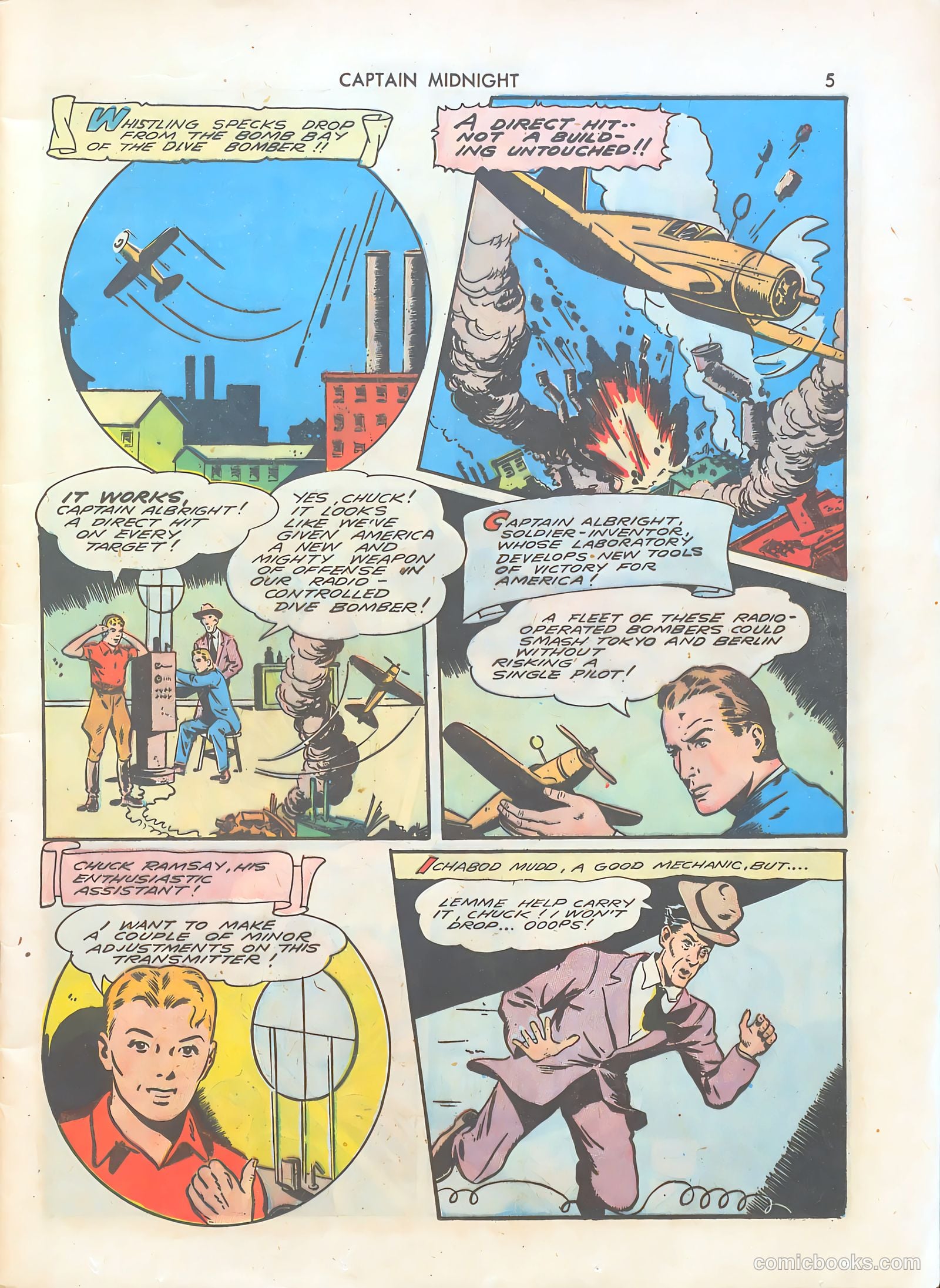 Captain Midnight #1 (1942) — page 5 of 60