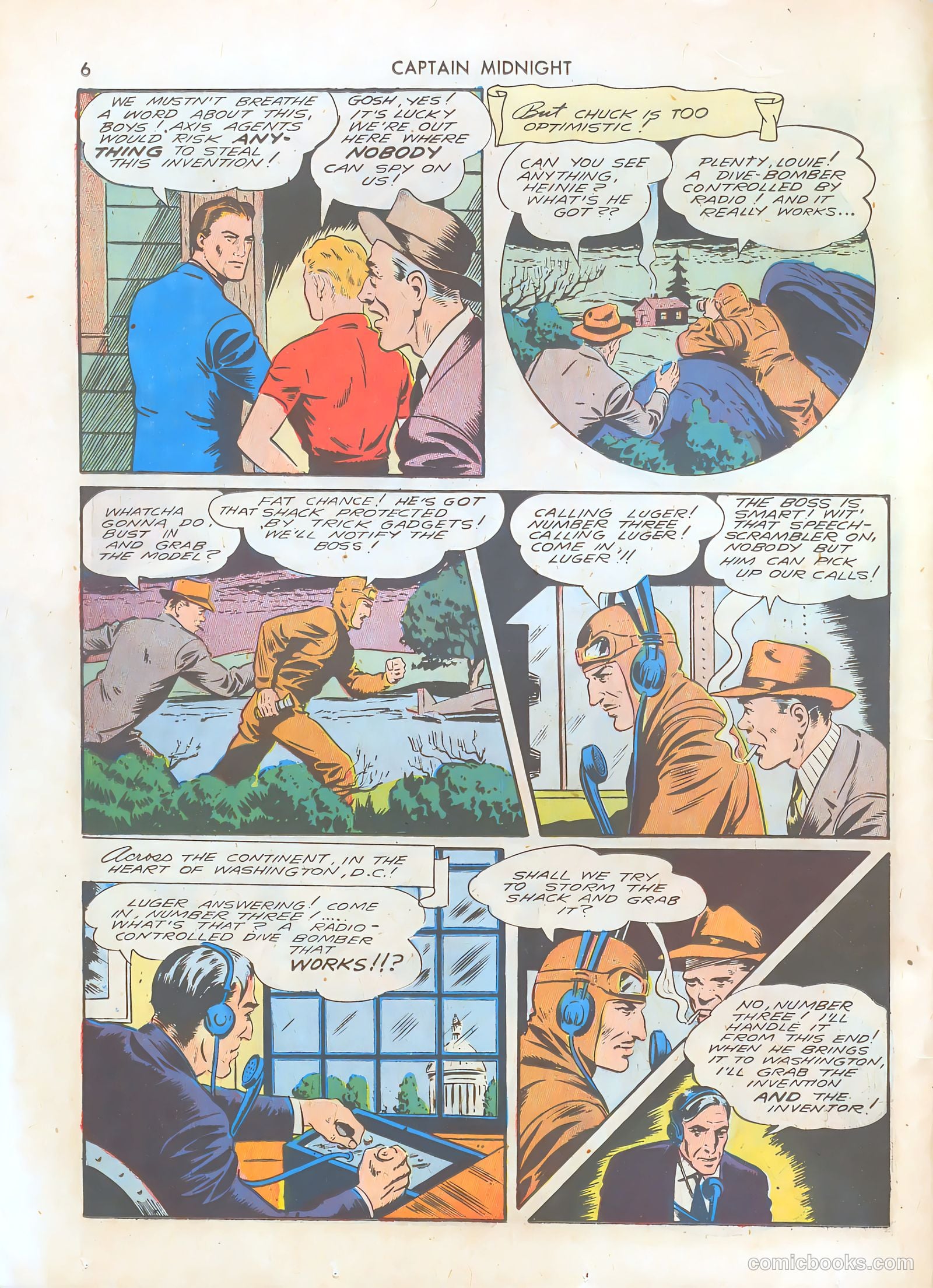 Captain Midnight #1 (1942) — page 6 of 60