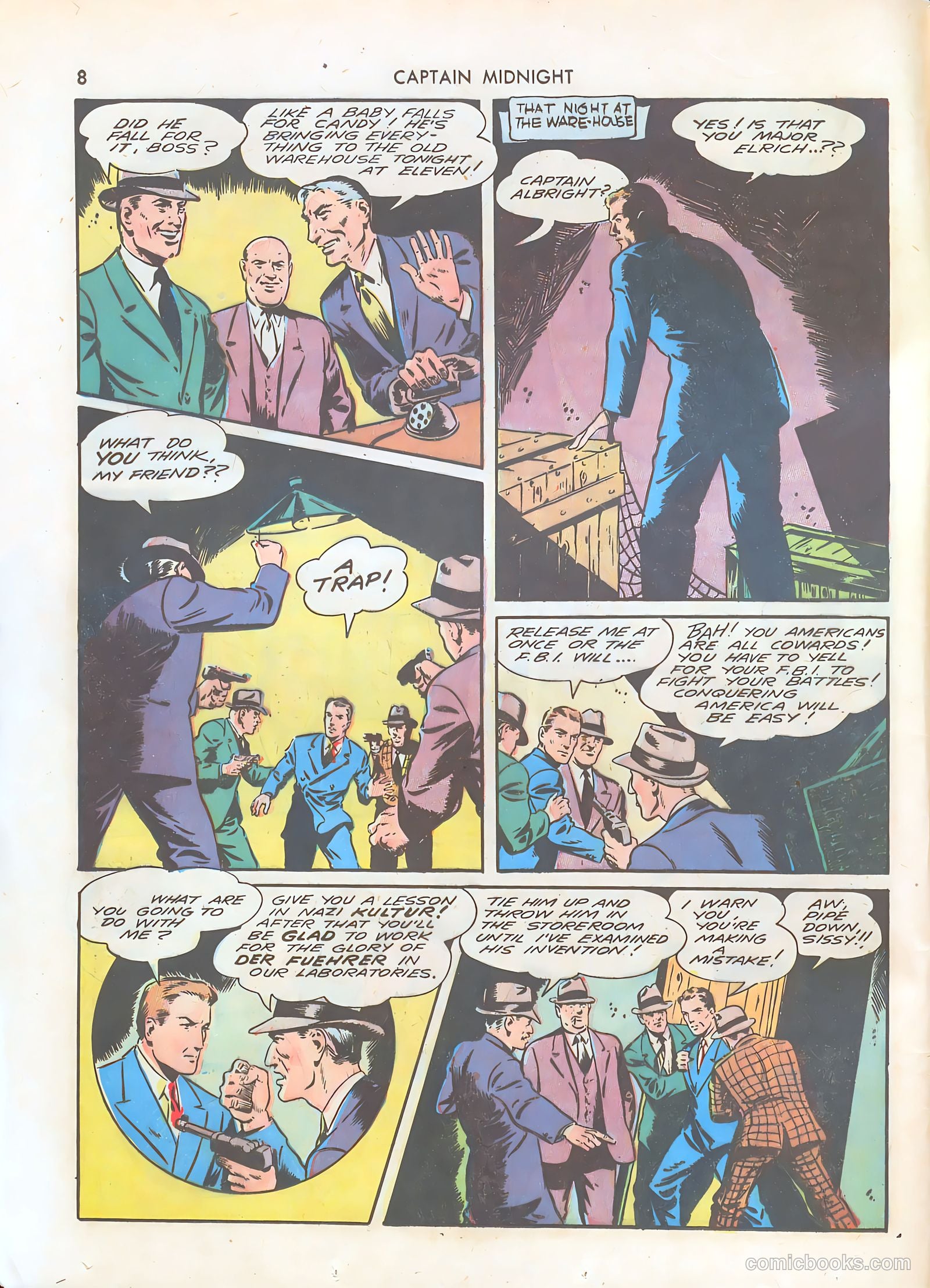 Captain Midnight #1 (1942) — page 8 of 60