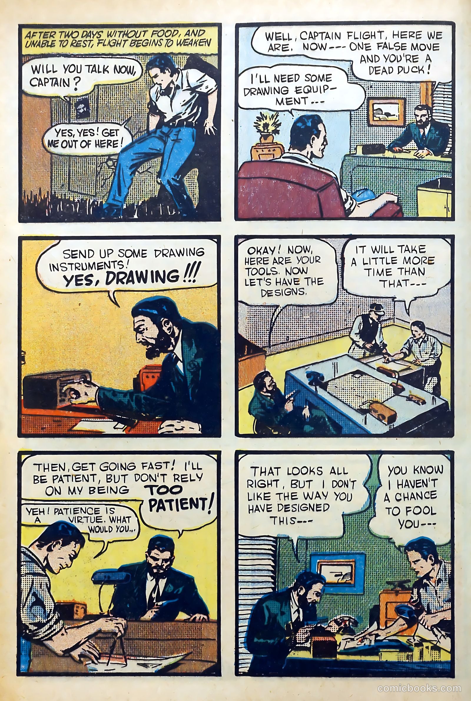 Captain Midnight #1 (1942) — page 12 of 60