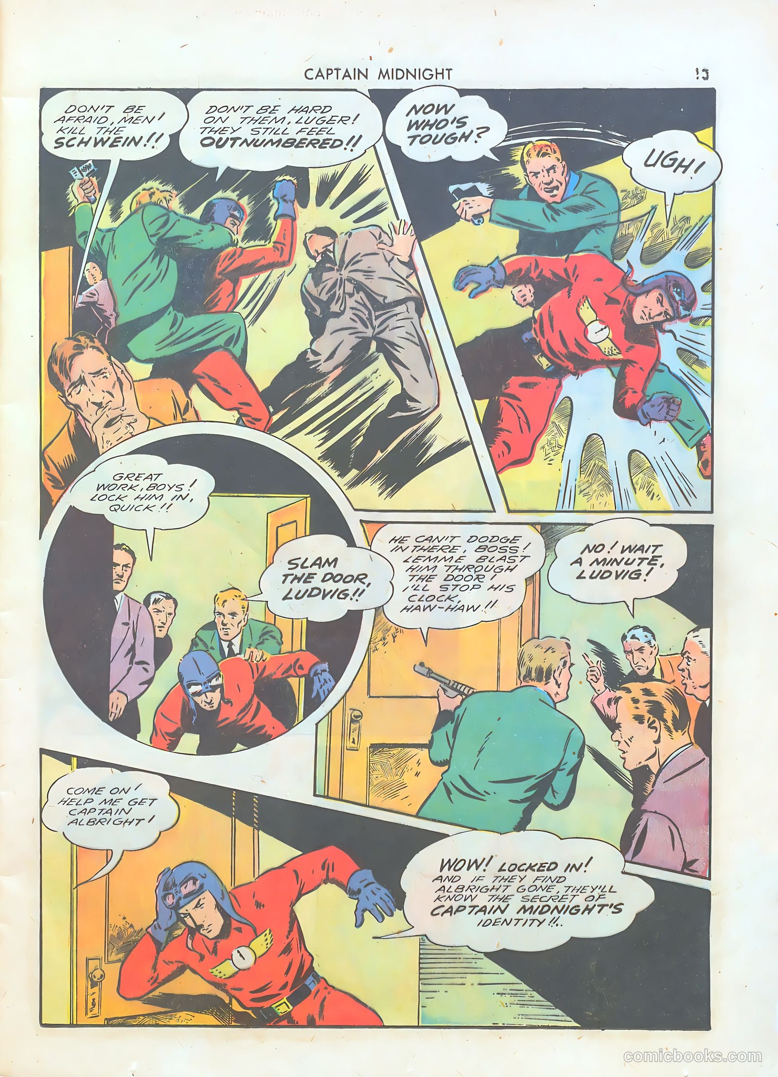 Captain Midnight #1 (1942) — page 13 of 60