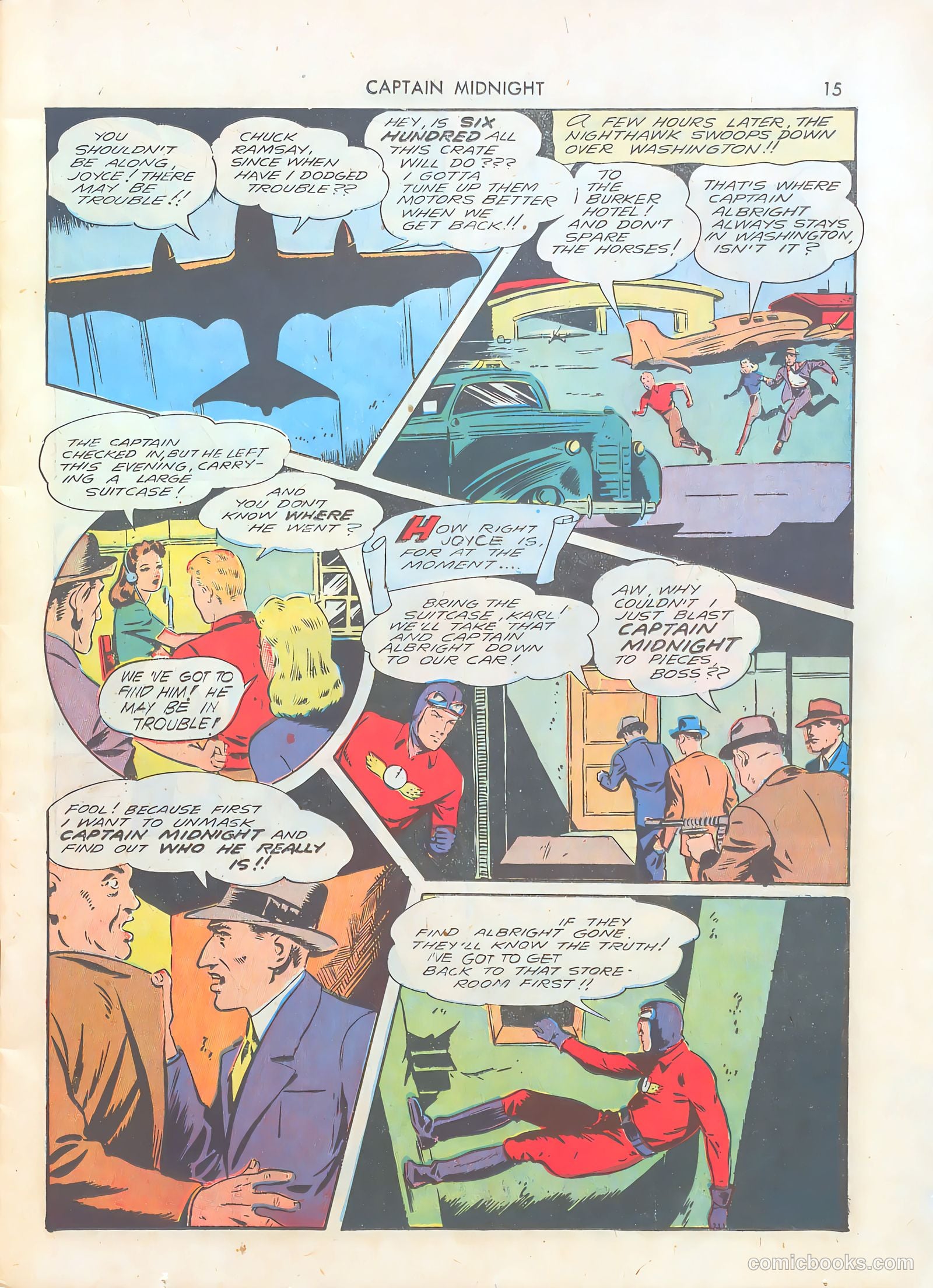 Captain Midnight #1 (1942) — page 15 of 60