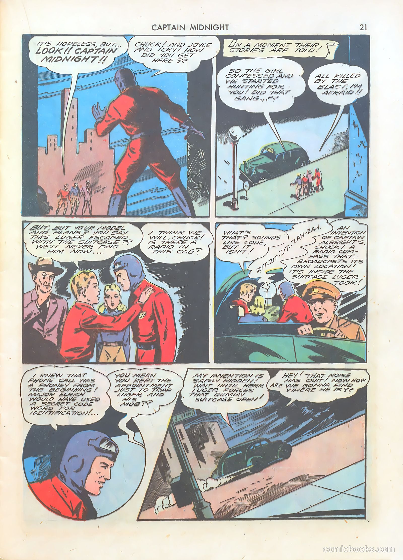 Captain Midnight #1 (1942) — page 21 of 60