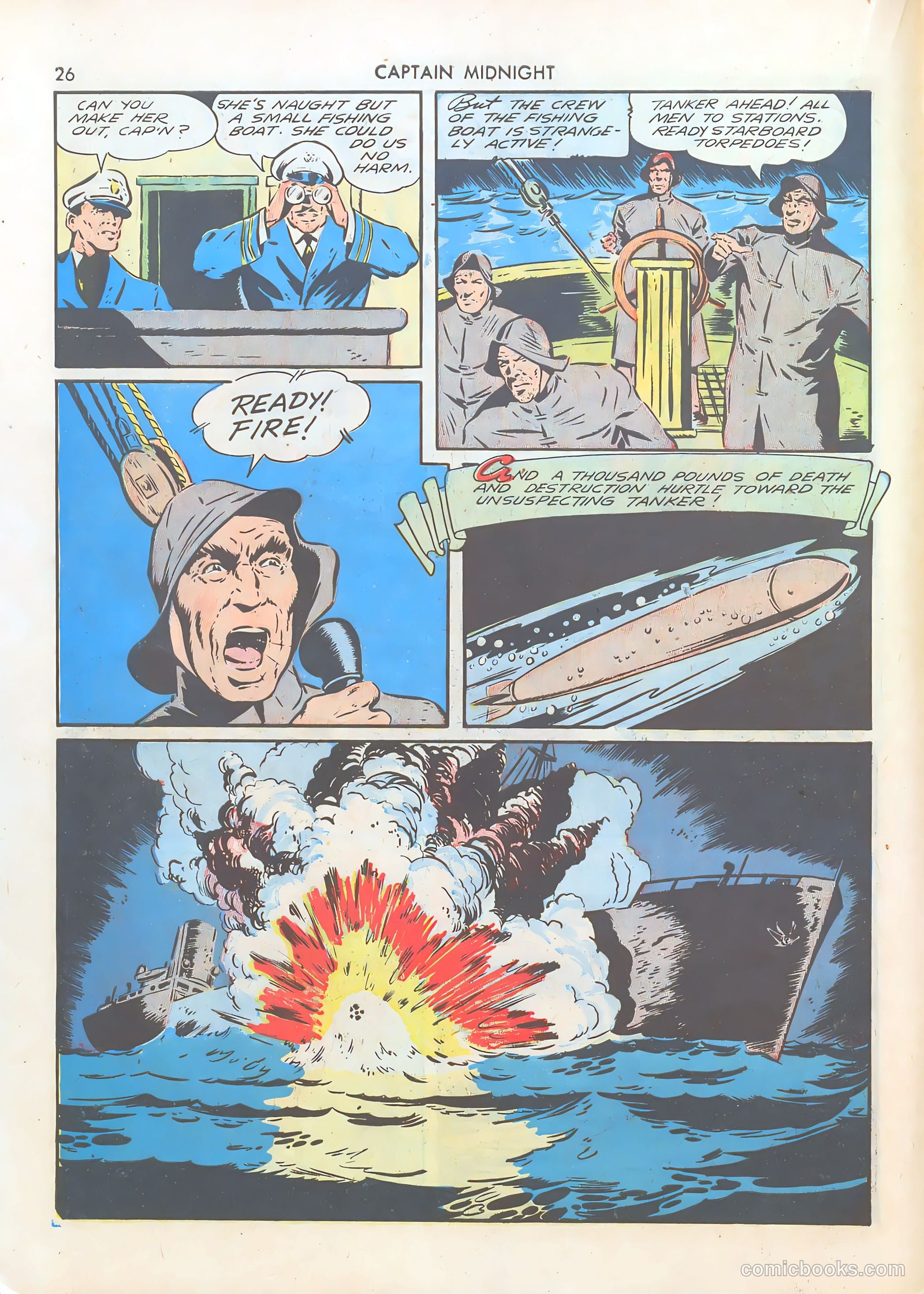 Captain Midnight #1 (1942) — page 26 of 60