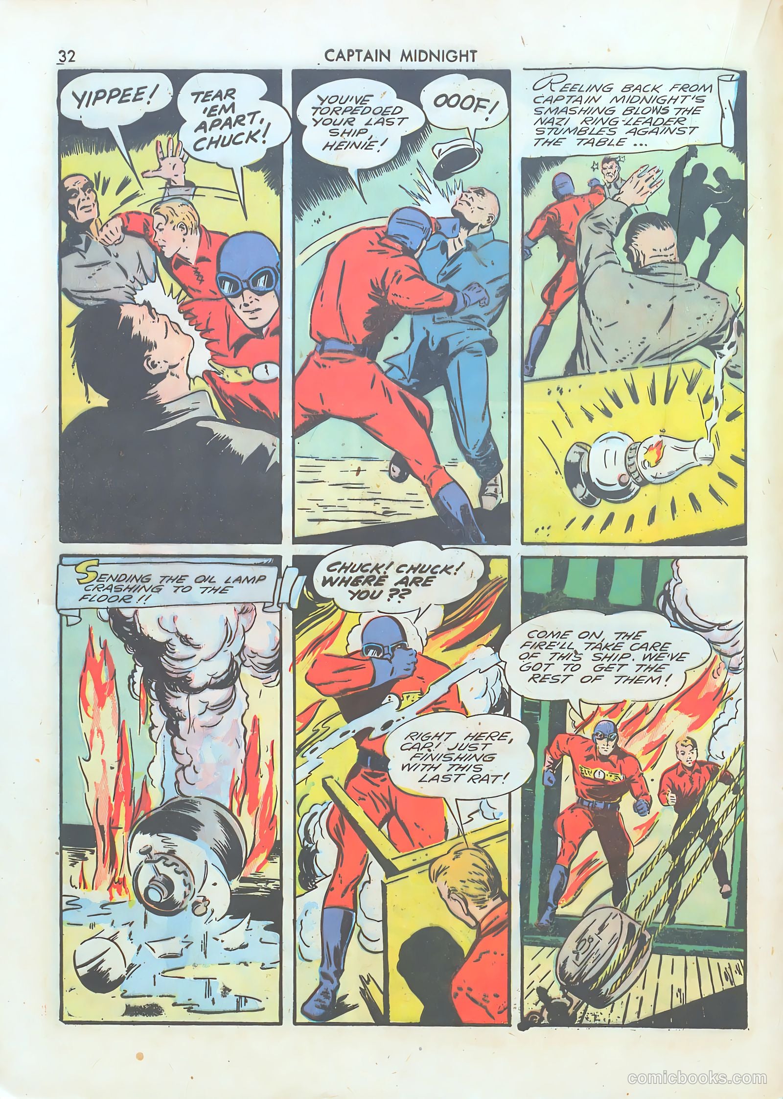 Captain Midnight #1 (1942) — page 32 of 60