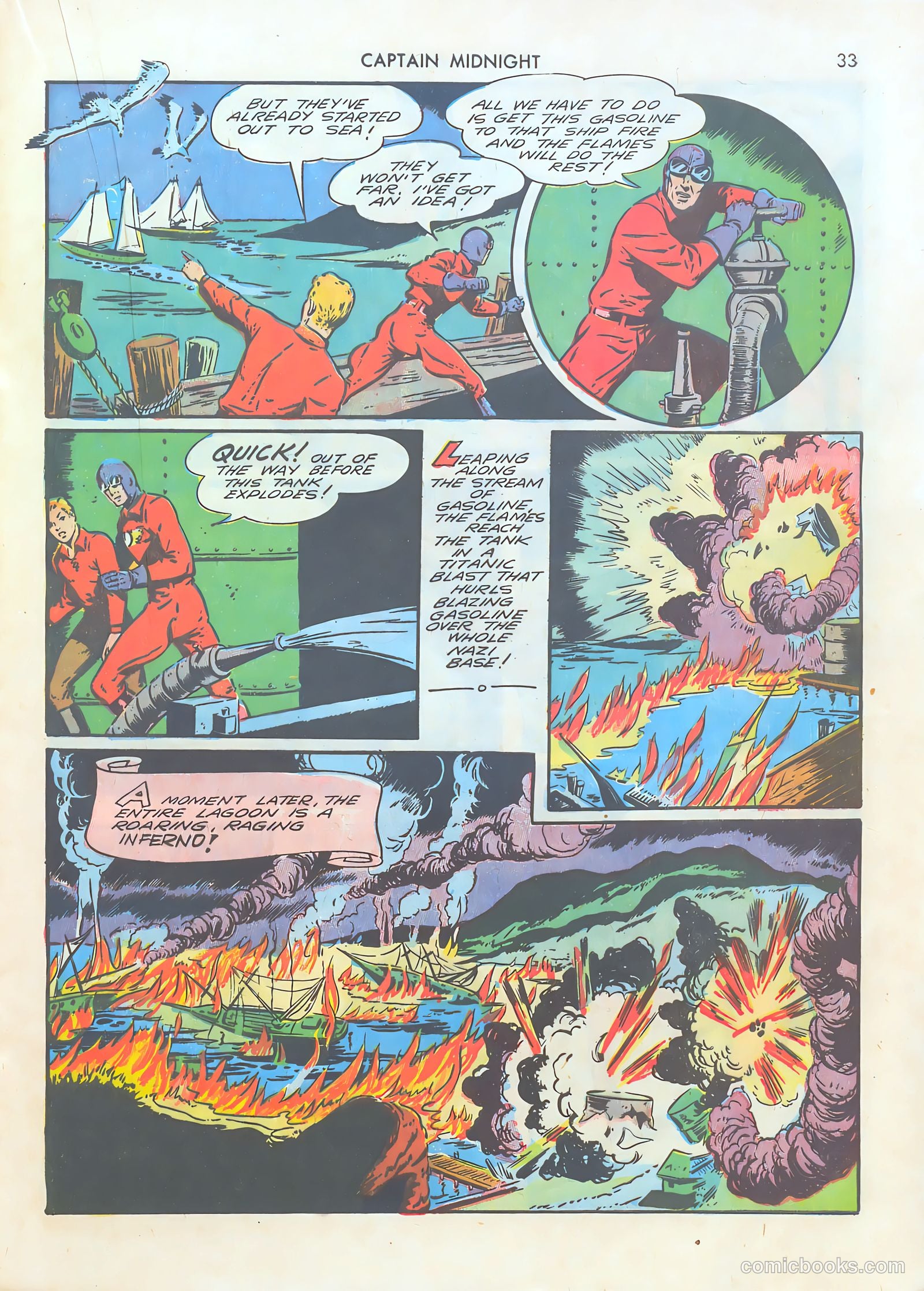 Captain Midnight #1 (1942) — page 33 of 60