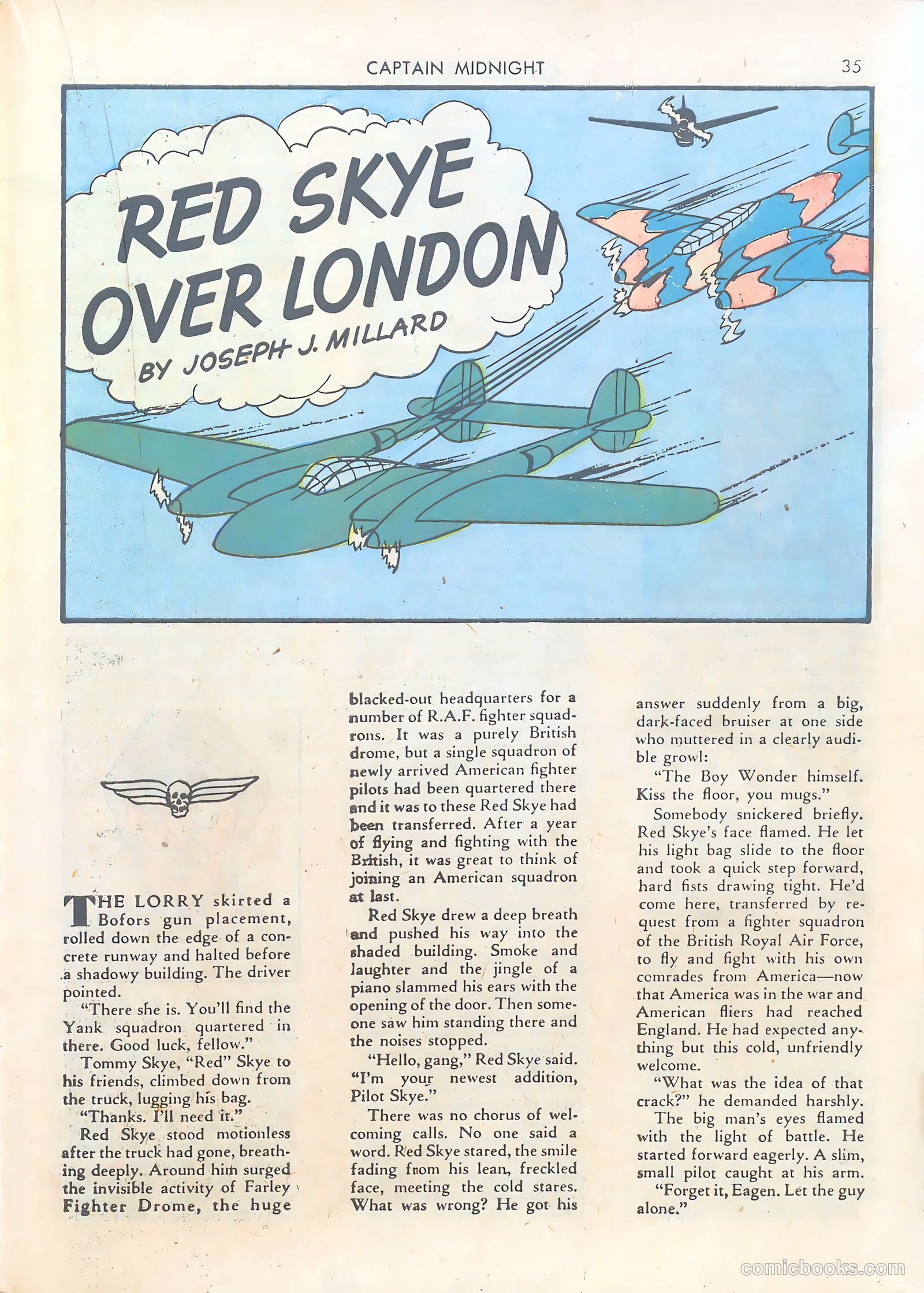 Captain Midnight #1 (1942) — page 35 of 60