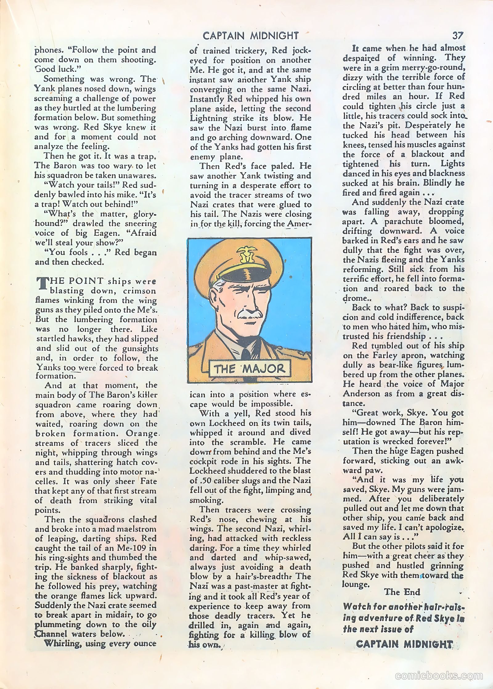 Captain Midnight #1 (1942) — page 37 of 60