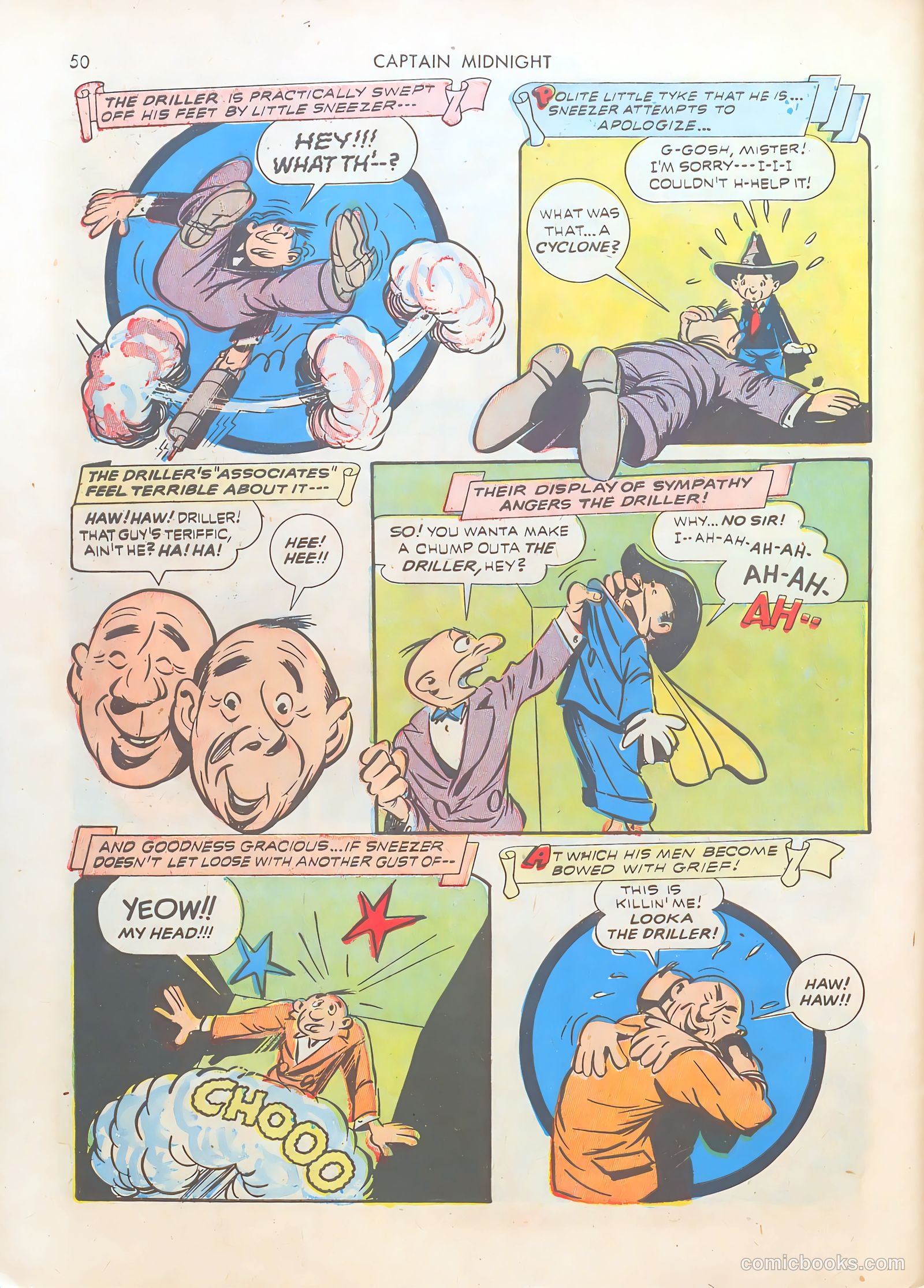 Captain Midnight #1 (1942) — page 50 of 60