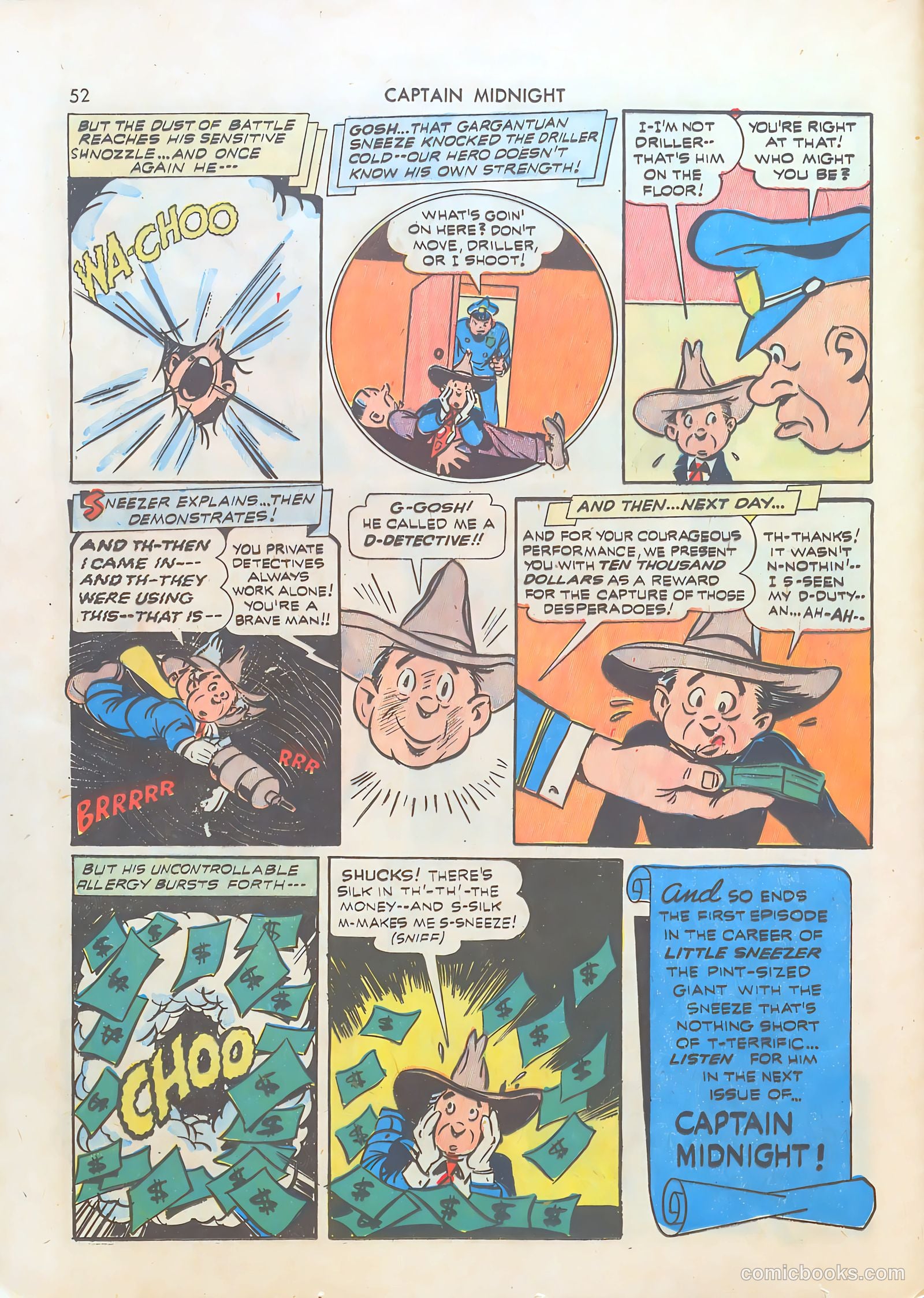 Captain Midnight #1 (1942) — page 52 of 60