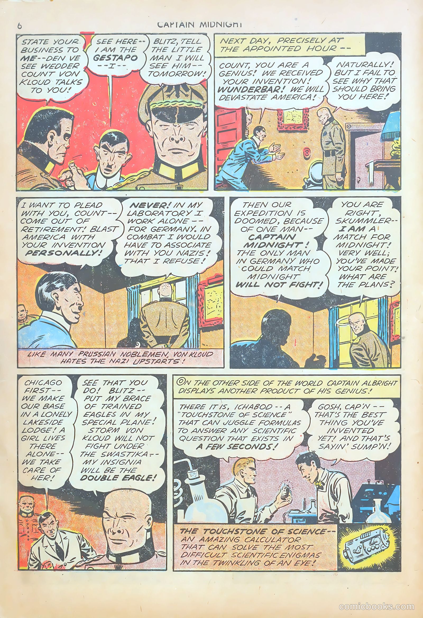 Captain Midnight #14 (1943) — page 6 of 66
