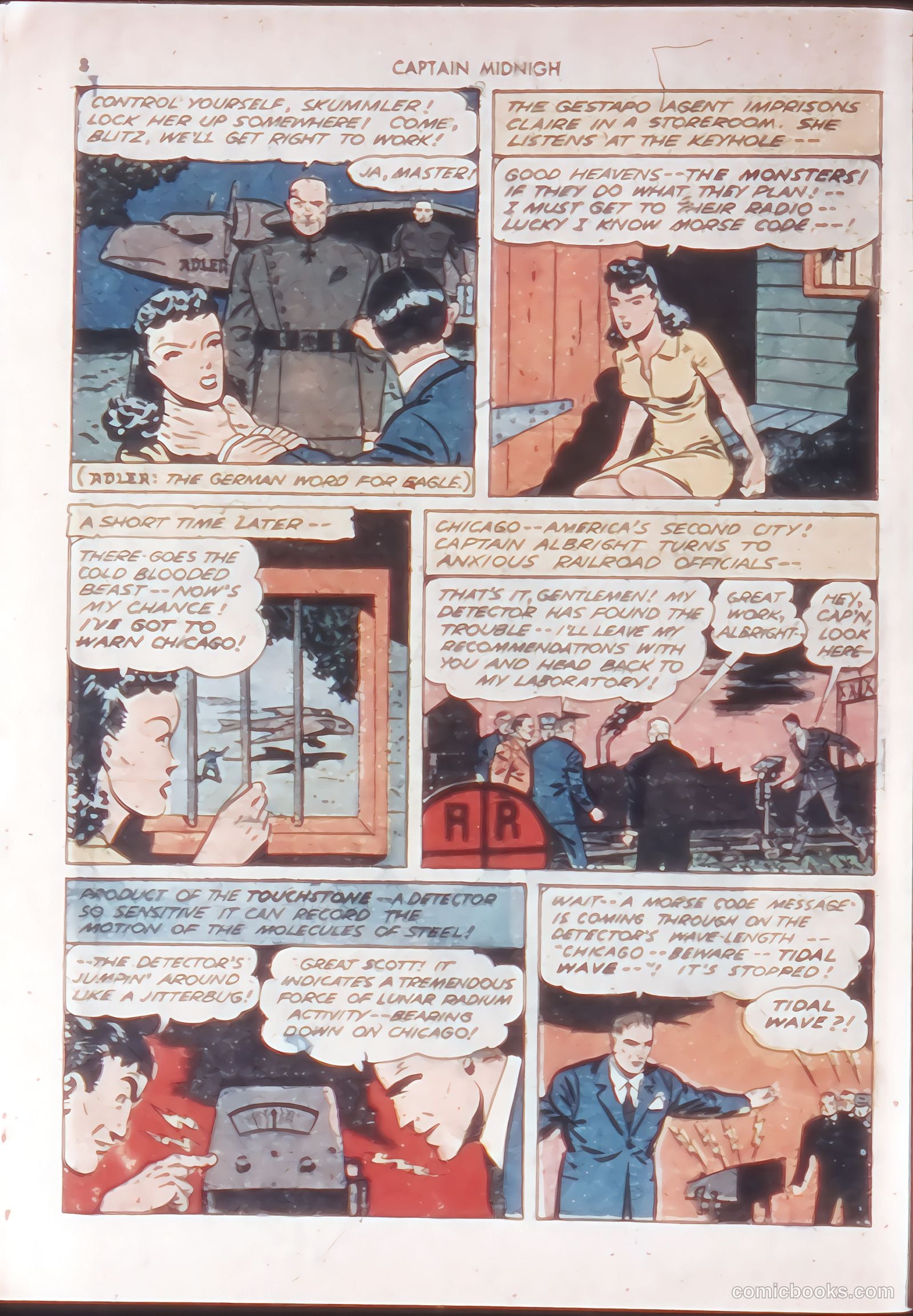 Captain Midnight #14 (1943) — page 7 of 66