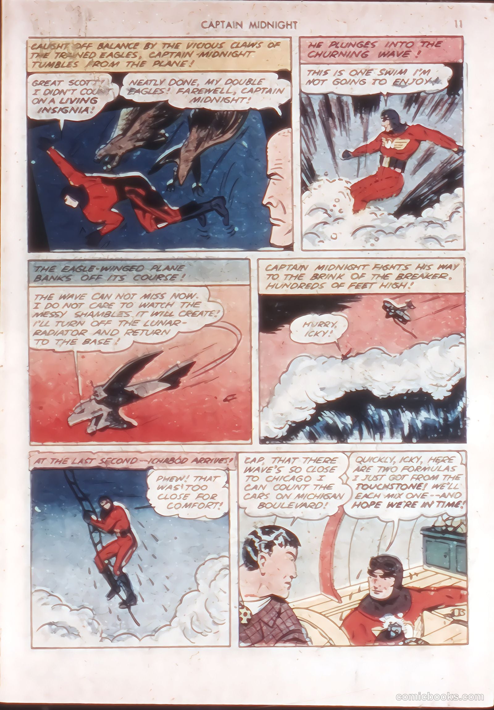Captain Midnight #14 (1943) — page 10 of 66